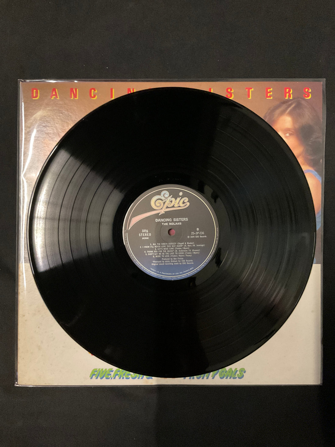 แผ่นเสียง The Nolans = The Nolans - Dancing Sisters = ダンシング・シスター Vinyl VG+