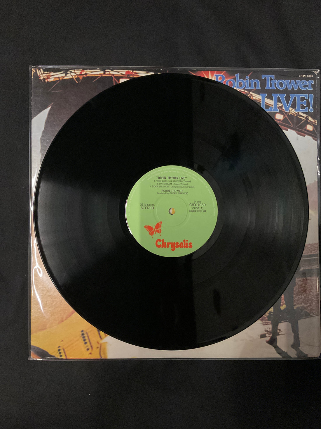 แผ่นเสียง Robin Trower - Robin Trower Live! Vinyl VG+