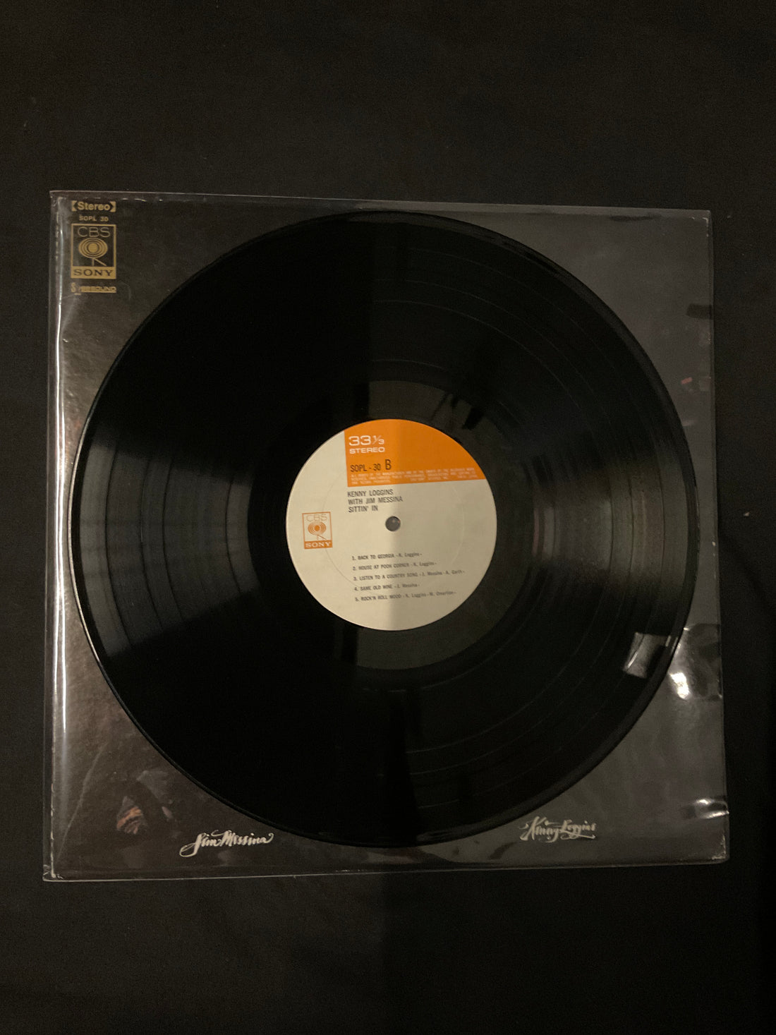 แผ่นเสียง Loggins And Messina - Sittin' In Vinyl VG+