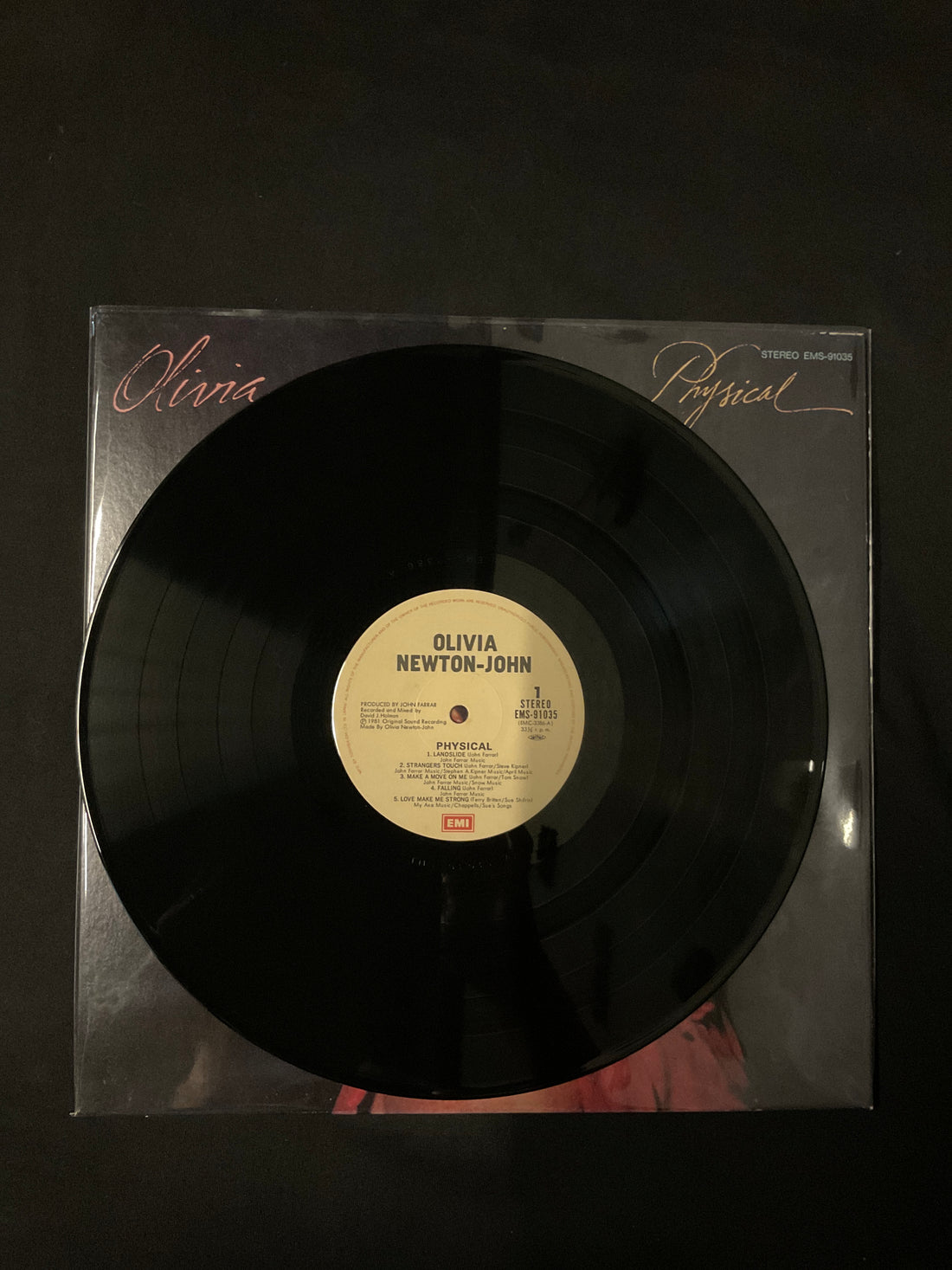 แผ่นเสียง Olivia Newton-John = Olivia Newton-John - Physical = 虹色の扉 Vinyl VG+