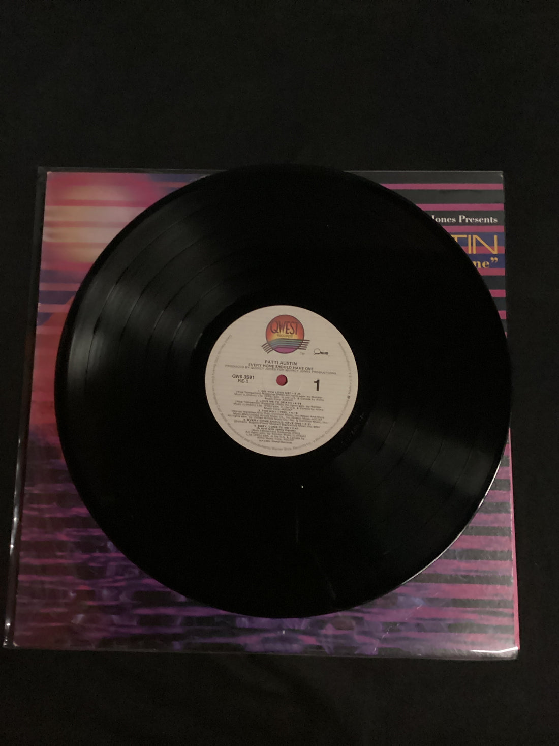 แผ่นเสียง Quincy Jones Presents Patti Austin - Every Home Should Have One Vinyl VG+