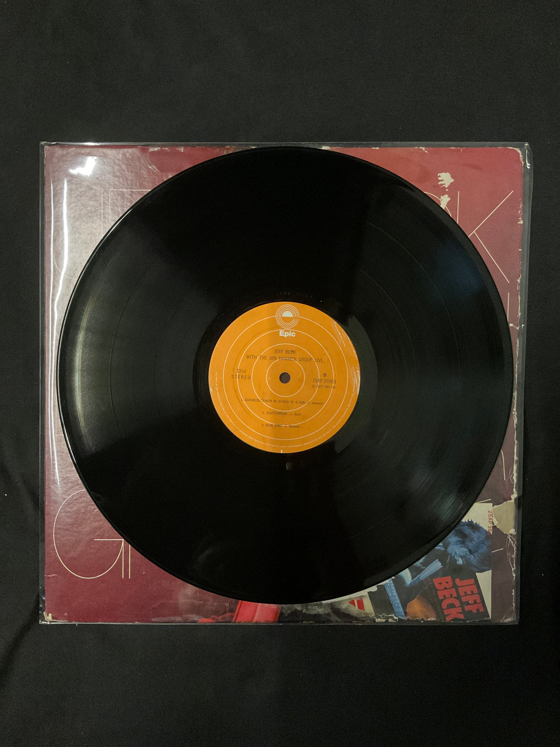 แผ่นเสียง Jeff Beck With The Jan Hammer Group - Live Vinyl VG+