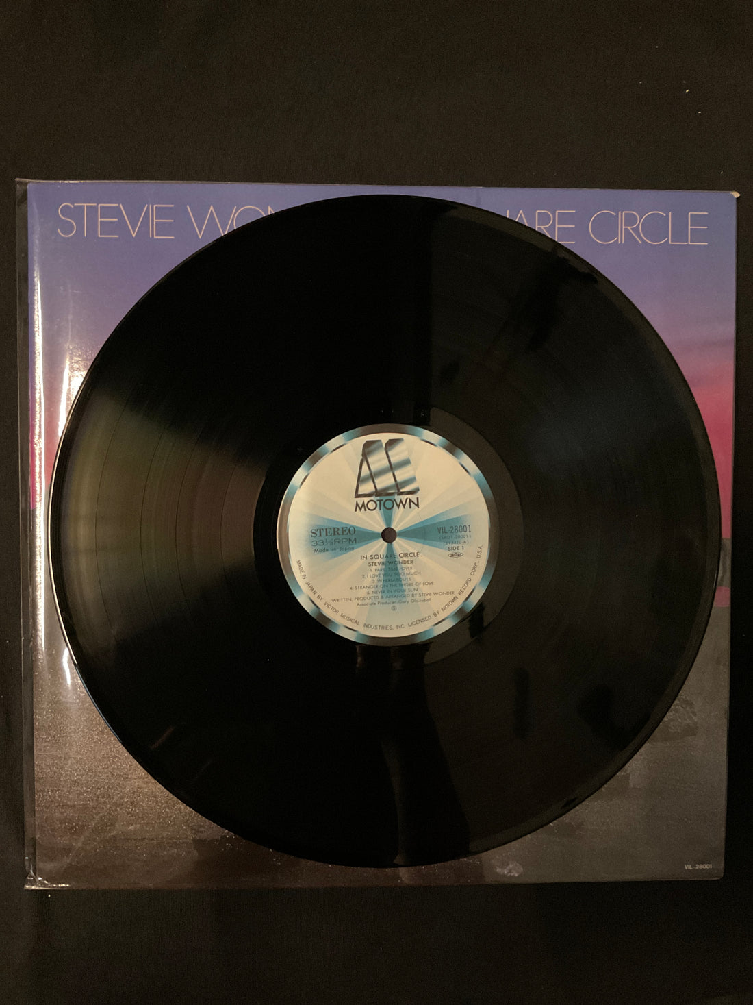 Stevie Wonder - In Square Circle Vinyl VG+