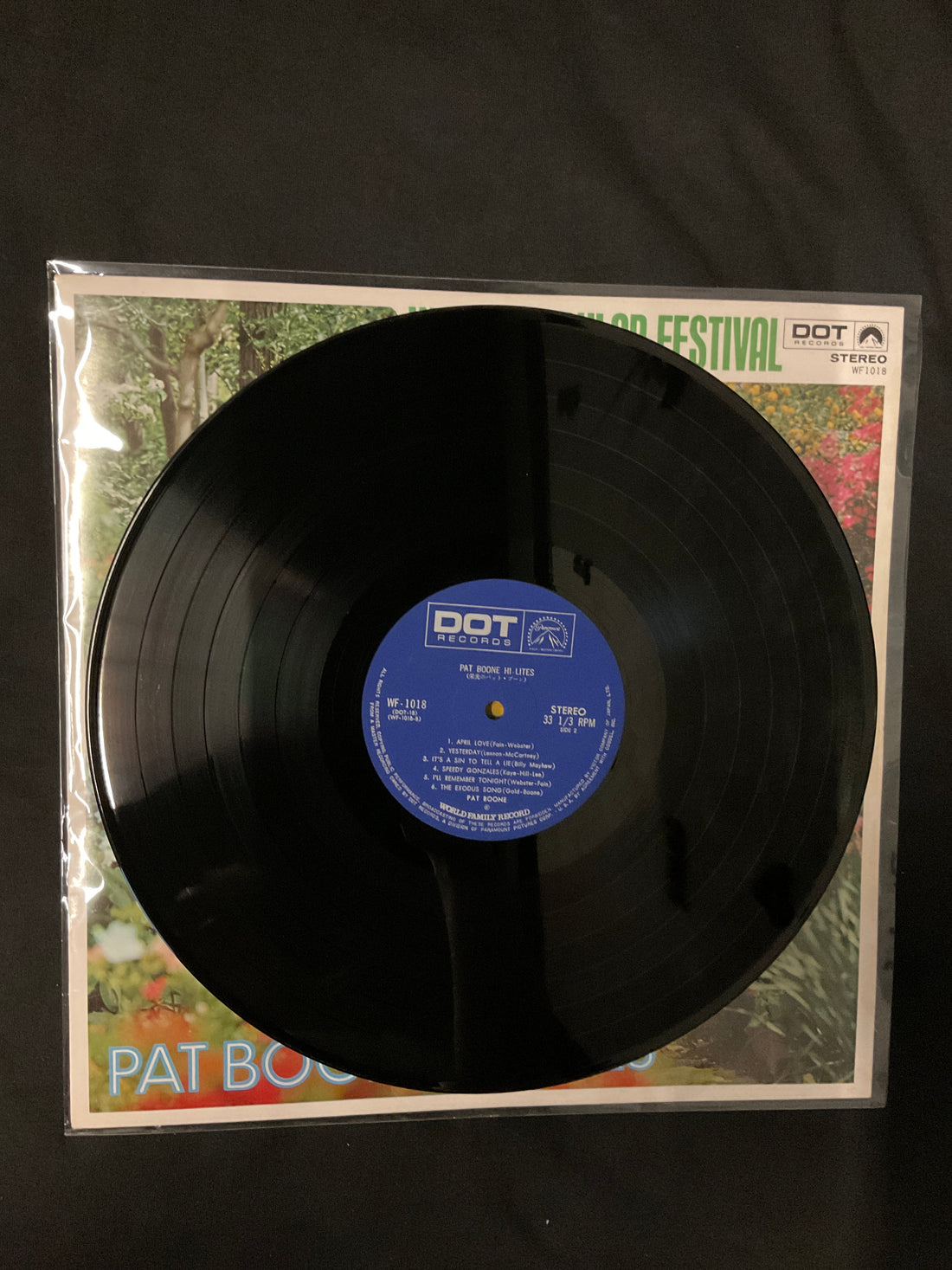 แผ่นเสียง Pat Boone - Hi-Lites Vinyl VG+
