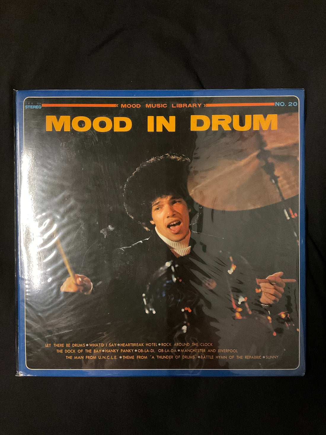 แผ่นเสียง Johnny Young And Midnight Sun Pops Orchestra - Mood In Drum Vinyl VG+