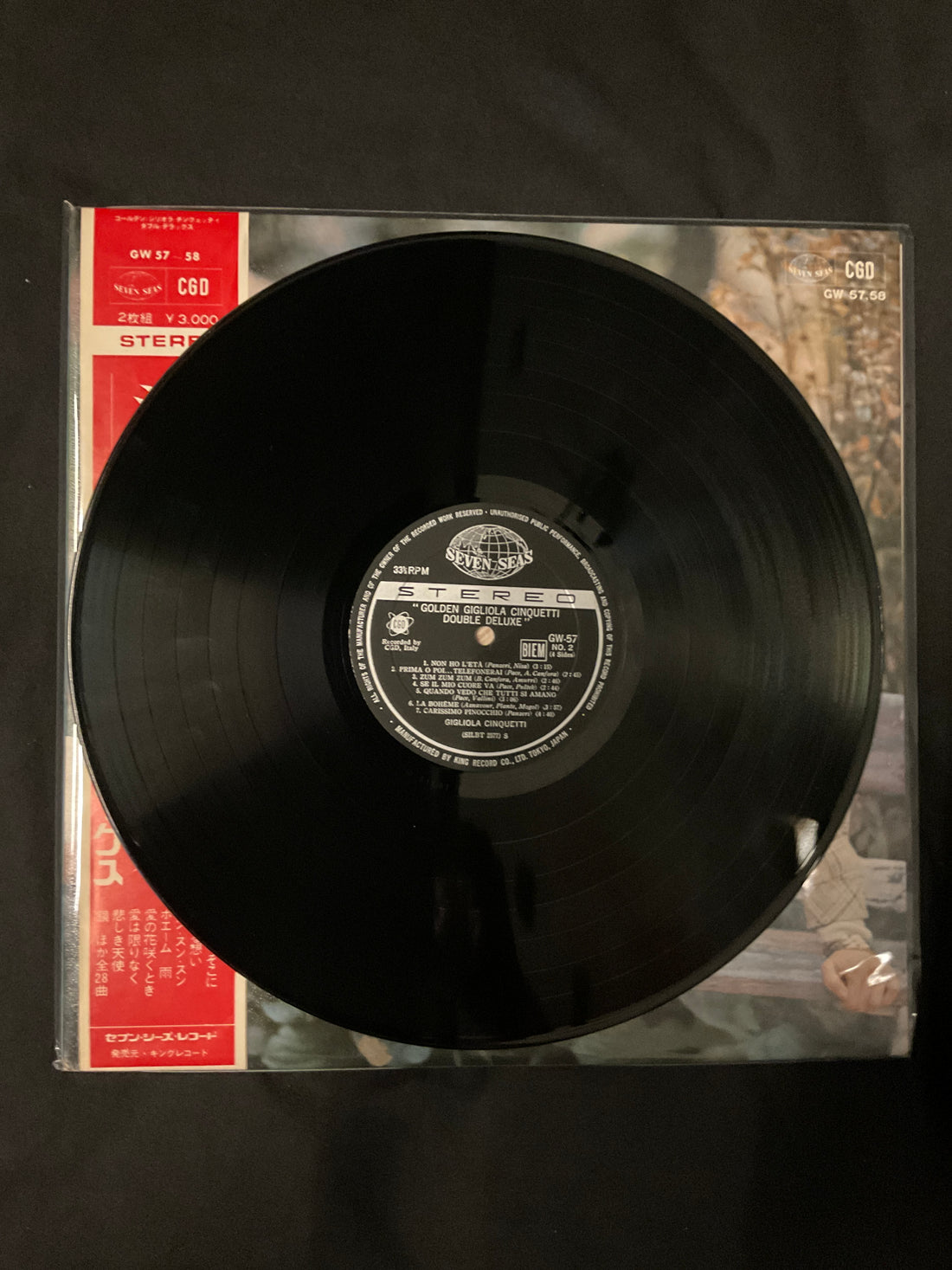 Gigliola Cinquetti - Golden Gigliola Cinquetti Double Deluxe Vinyl VG+ 2LPs