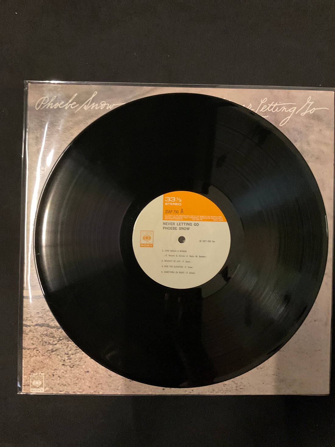 แผ่นเสียง Phoebe Snow - Never Letting Go Vinyl VG+