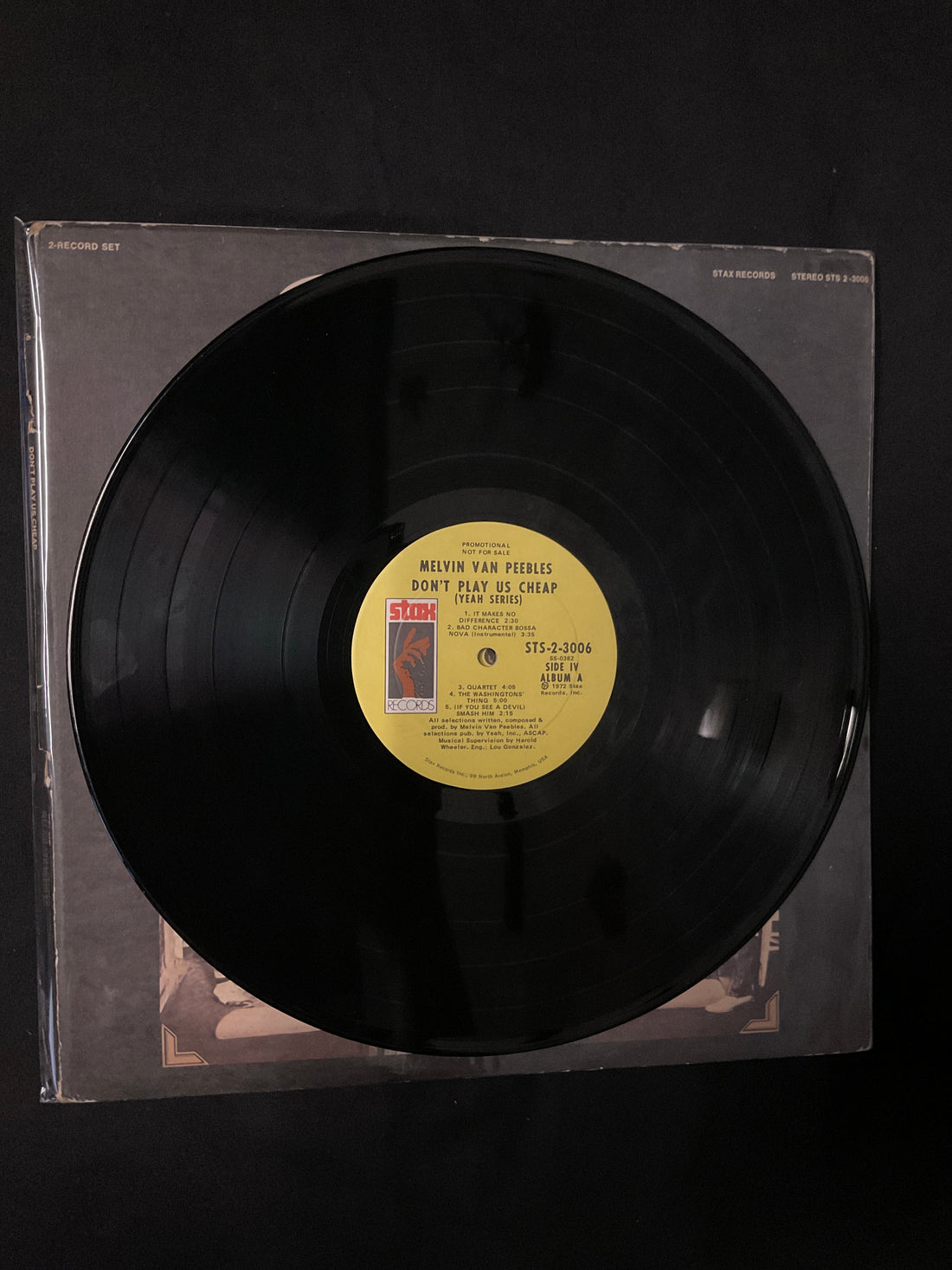 แผ่นเสียง Melvin Van Peebles - Don't Play Us Cheap Original Cast & Soundtrack Album Vinyl VG+ 2LPs