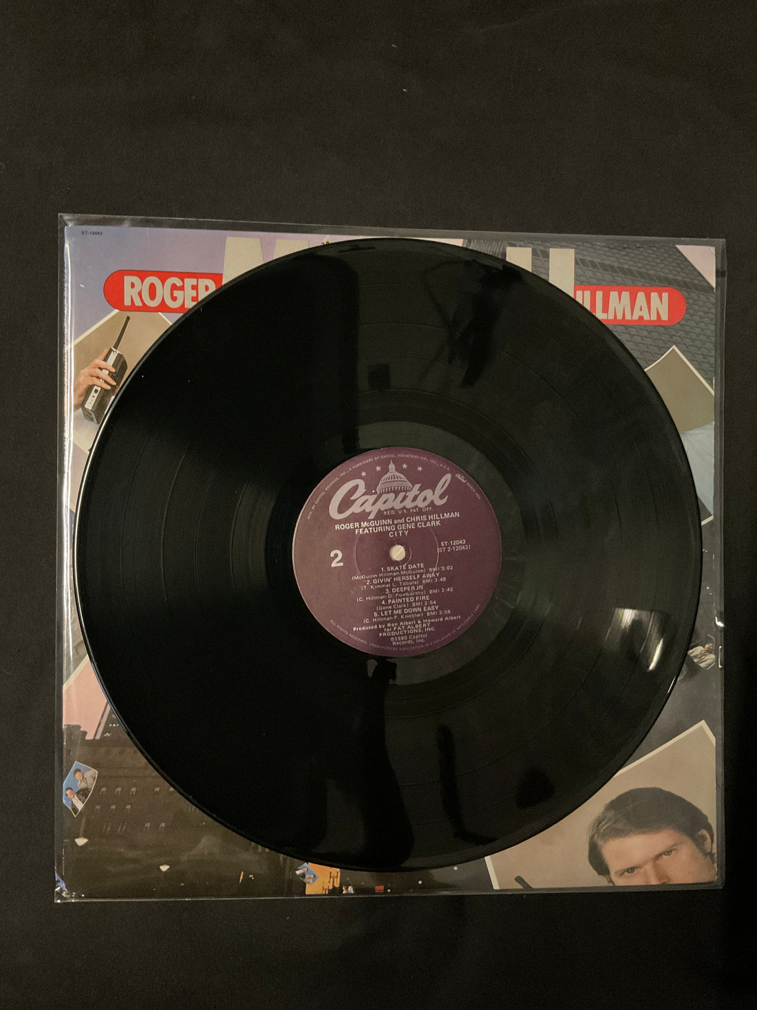 แผ่นเสียง McGuinn, Clark & Hillman - City Vinyl VG+