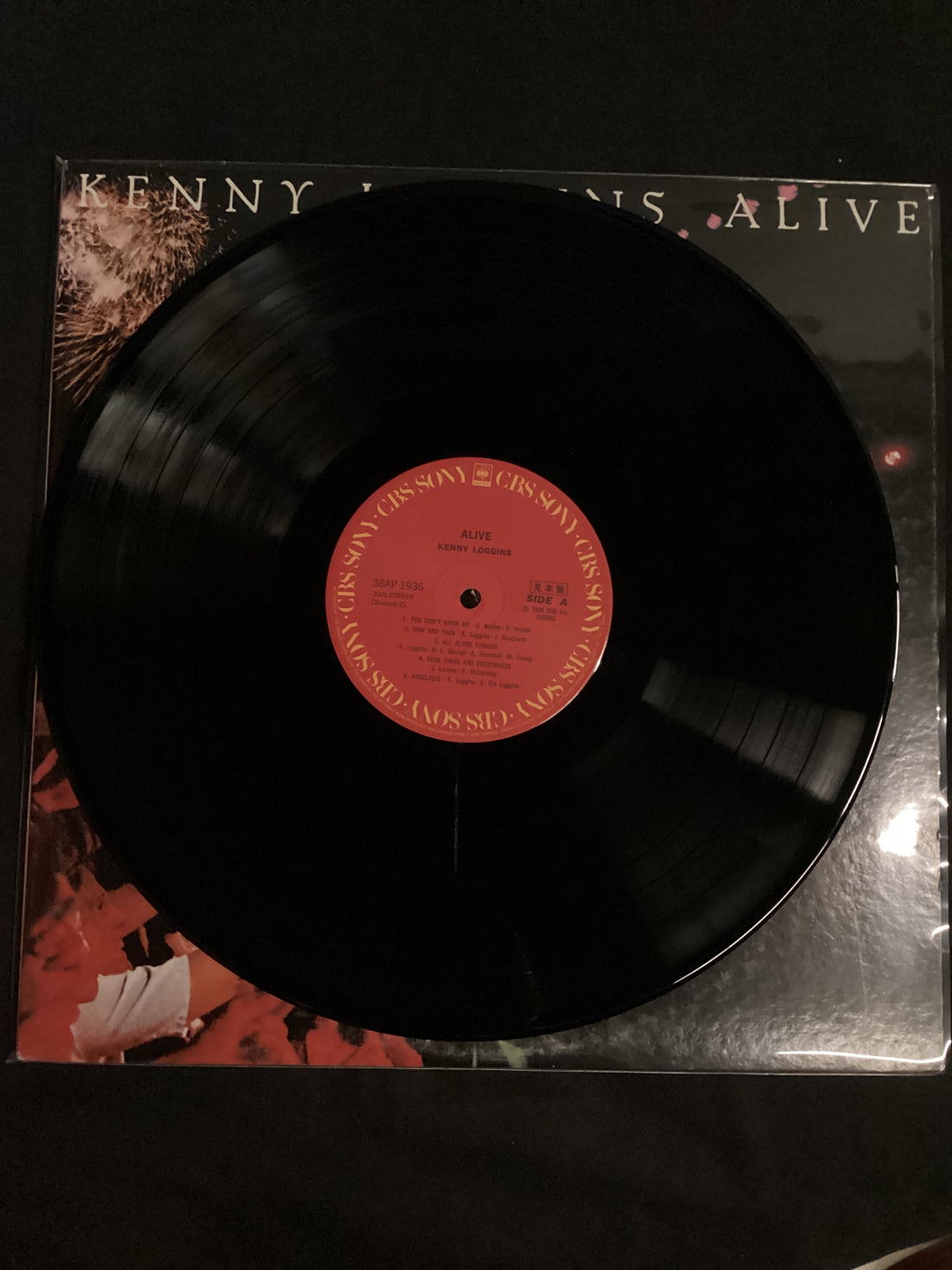 แผ่นเสียง Kenny Loggins - Alive Vinyl VG+ 2LPs
