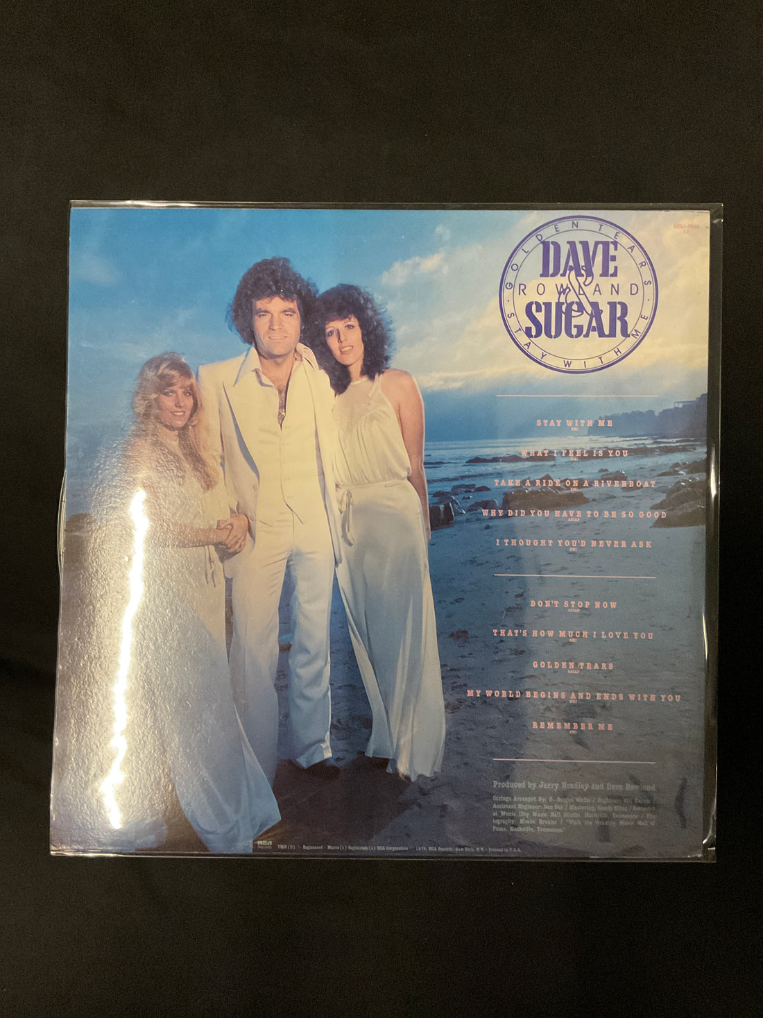 แผ่นเสียง Dave And Sugar - Stay With Me / Golden Tears Vinyl VG+