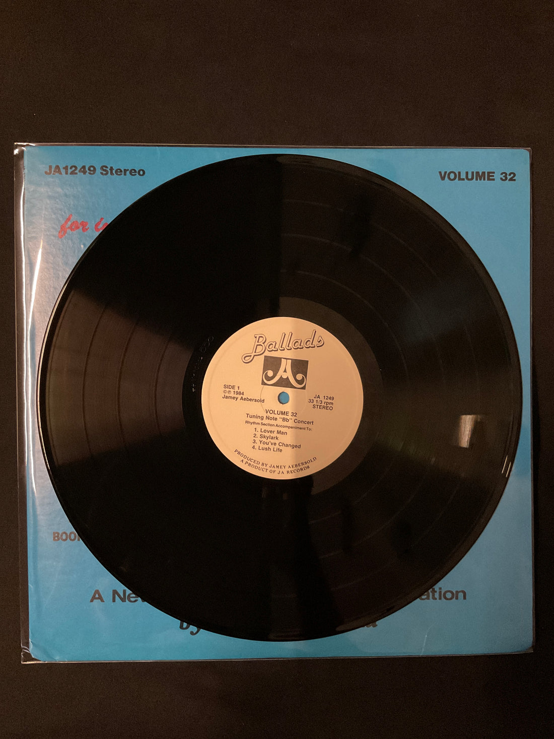 แผ่นเสียง Jamey Aebersold - Ballads Vinyl VG+