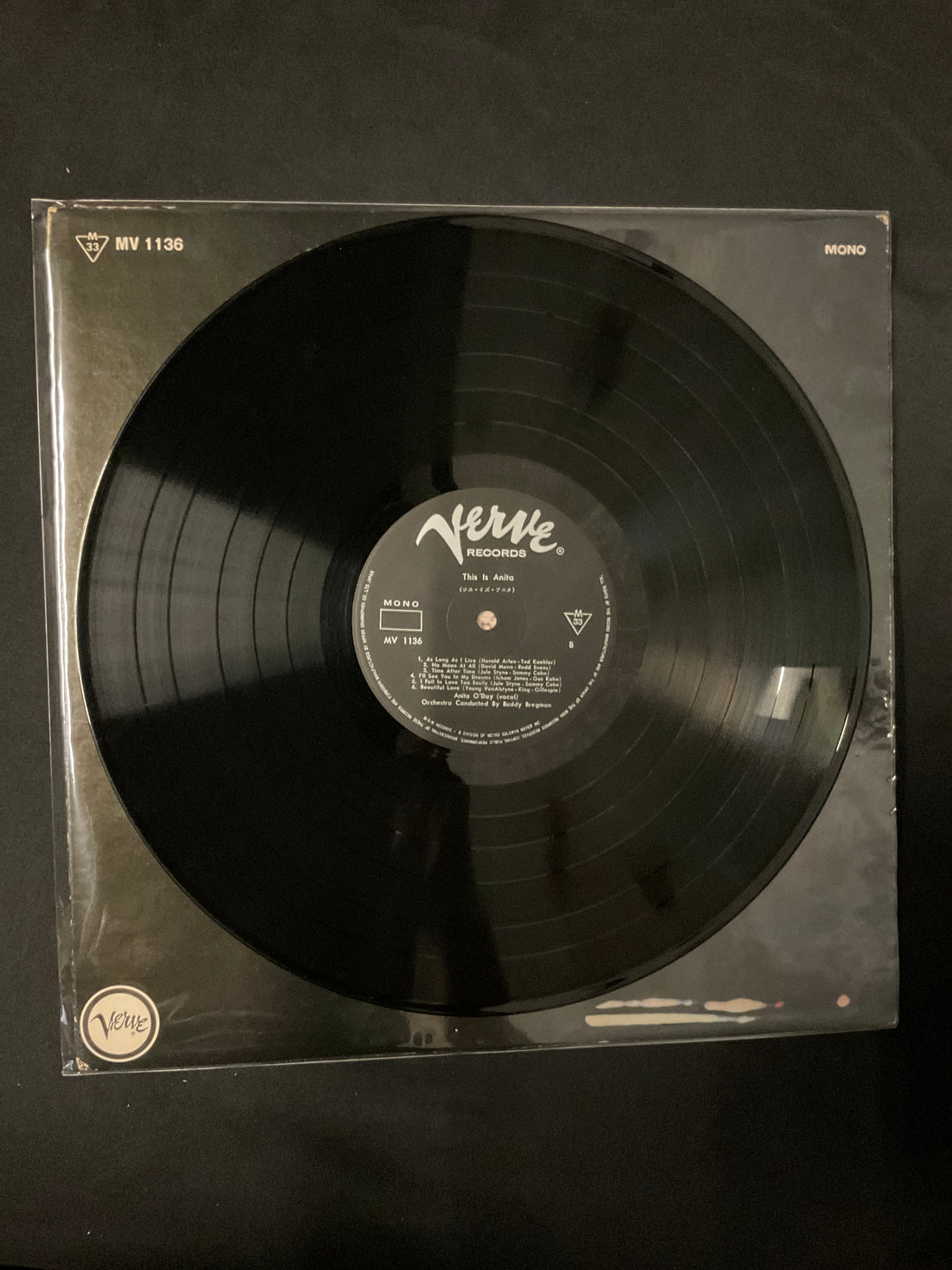 แผ่นเสียง Anita O'Day - This Is Anita Vinyl VG+