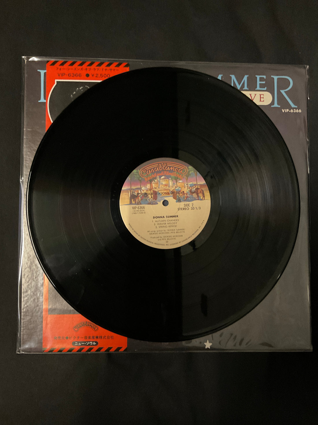 แผ่นเสียง Donna Summer - Four Seasons Of Love Vinyl VG+