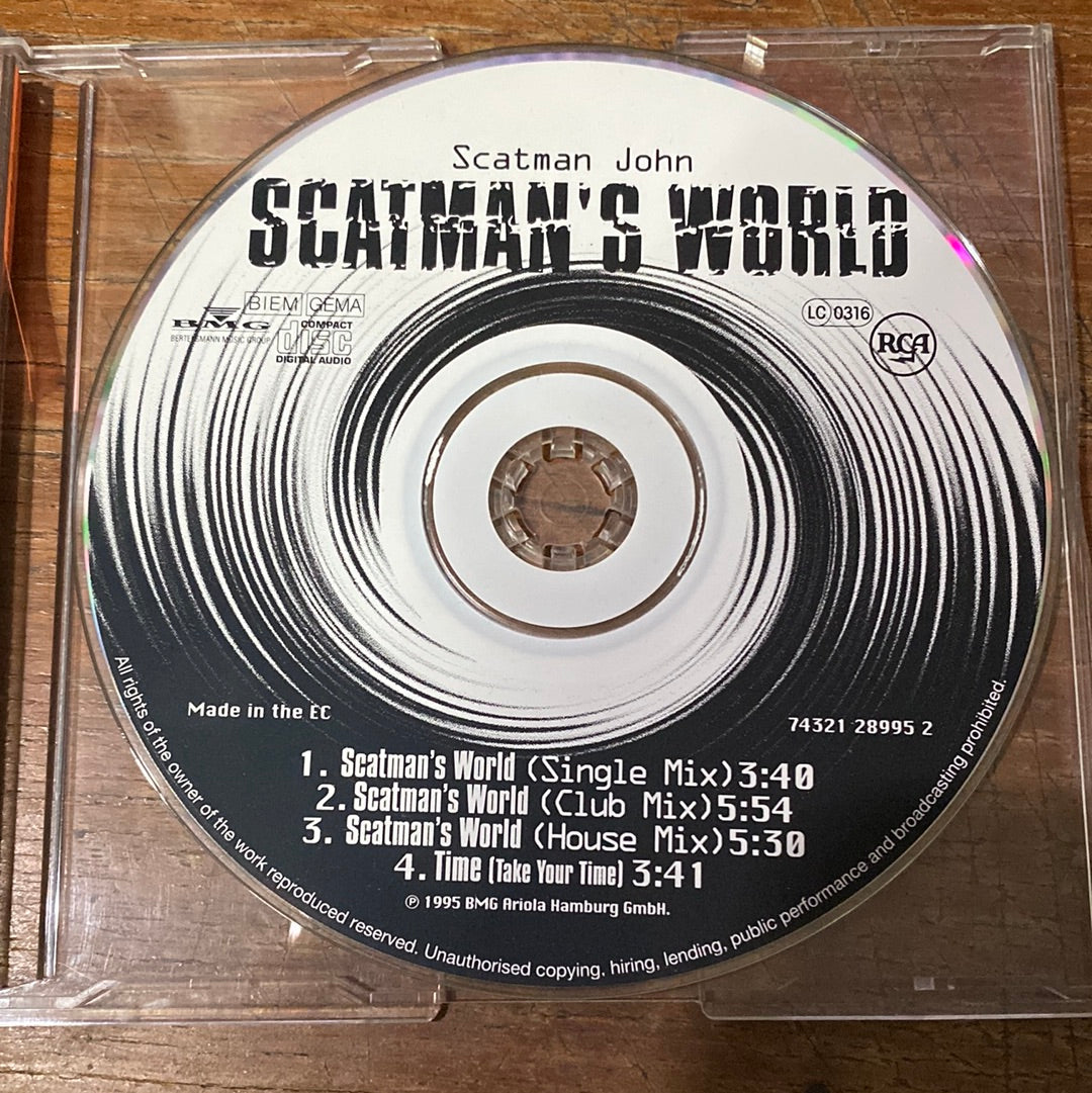 ซีดี Scatman John - Scatman's World CD VG