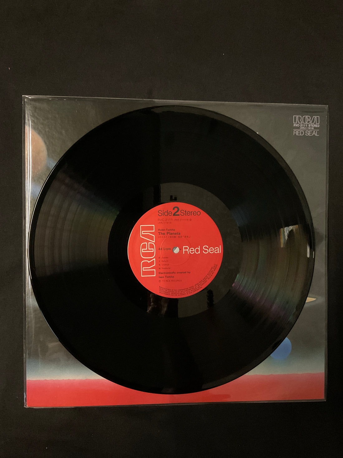 แผ่นเสียง Tomita - The Planets Vinyl VG+