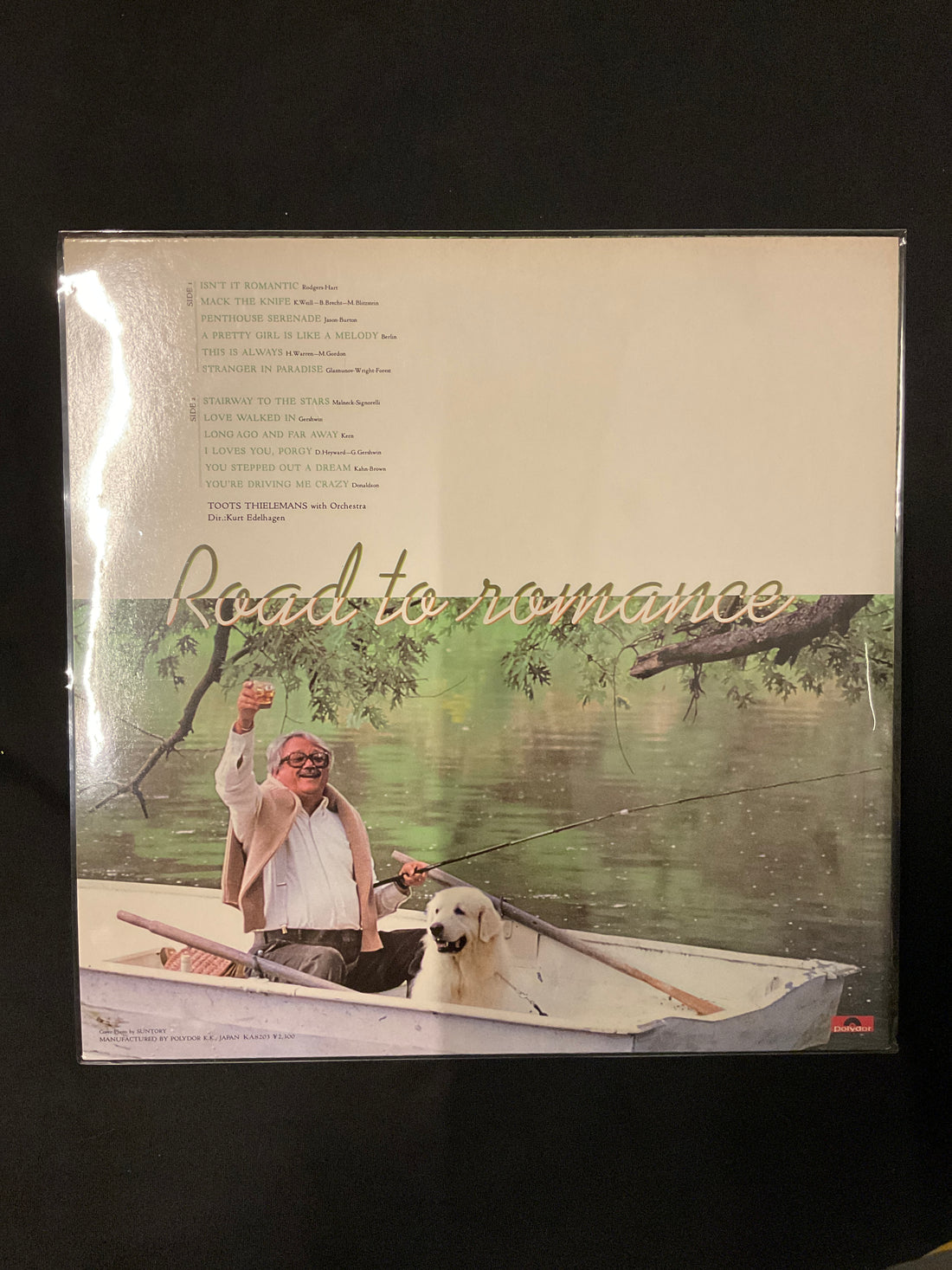 แผ่นเสียง Toots Thielemans With Orchester Kurt Edelhagen - Road To Romance Vinyl VG+