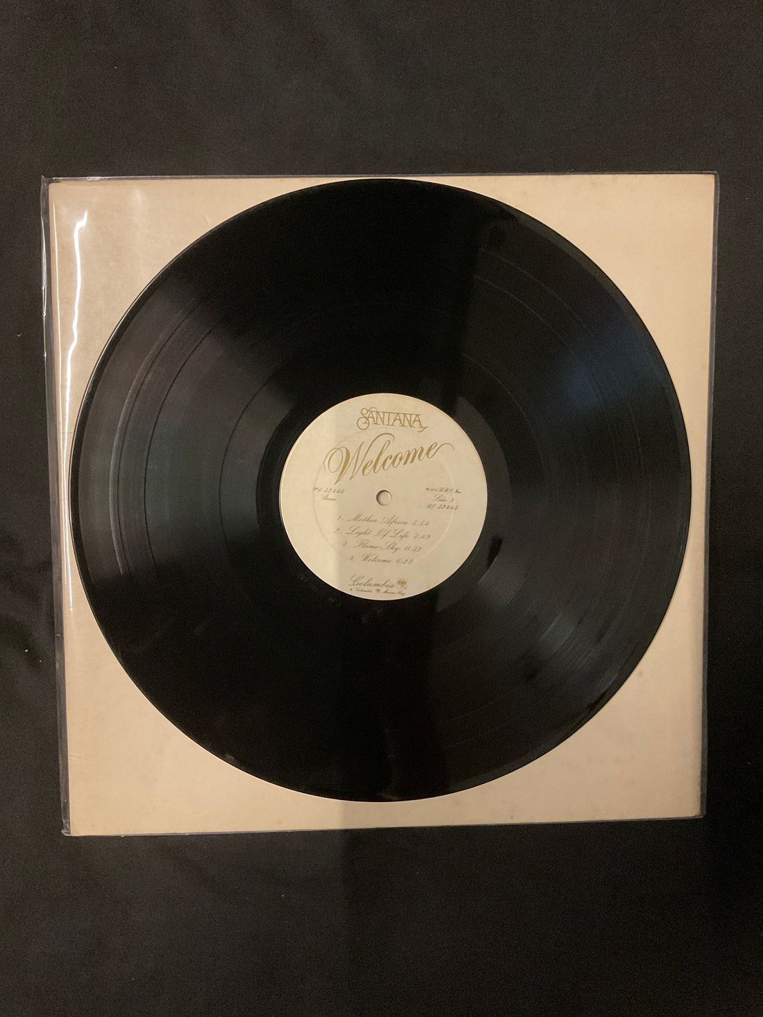 แผ่นเสียง Santana - Welcome Vinyl VG+