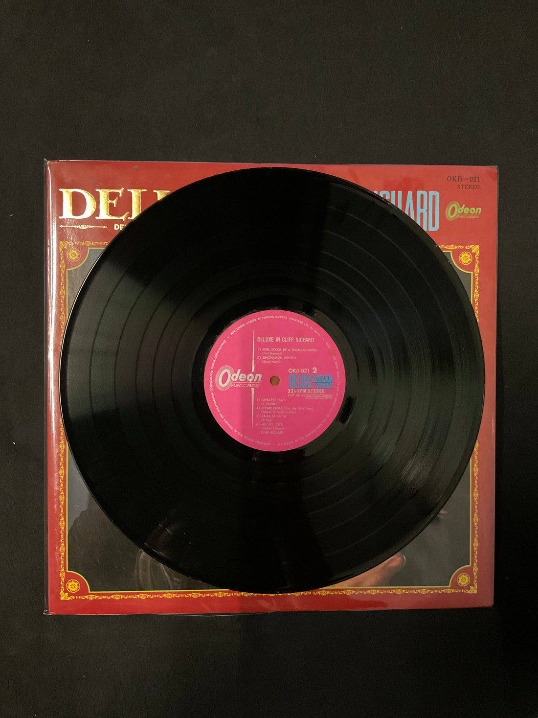 แผ่นเสียง Cliff Richard - Deluxe In Cliff Richard Vinyl VG+