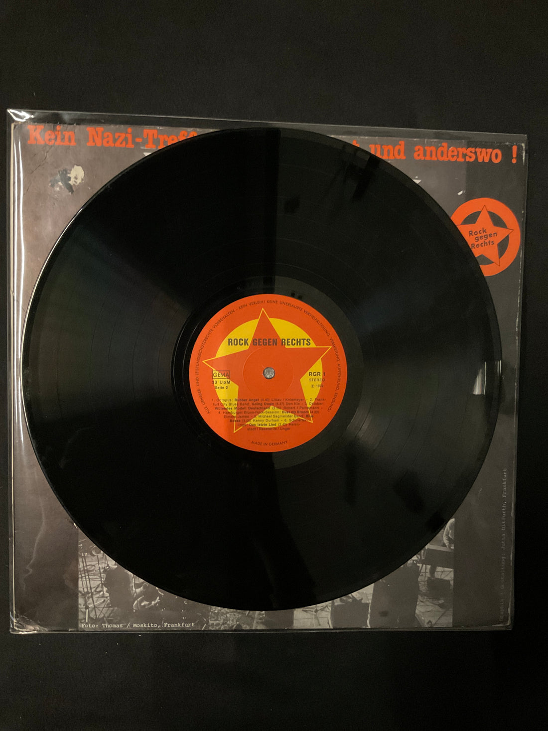 Various - Rock Gegen Rechts Vinyl VG+