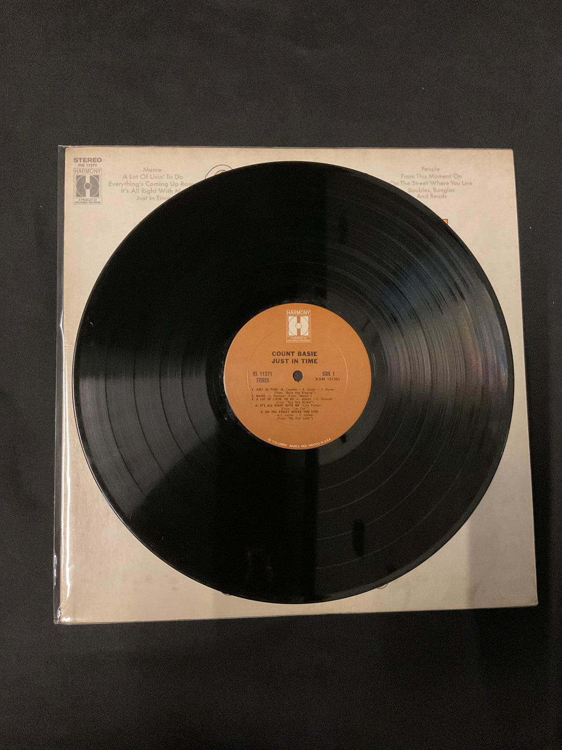 แผ่นเสียง Count Basie - Just In Time Vinyl VG+