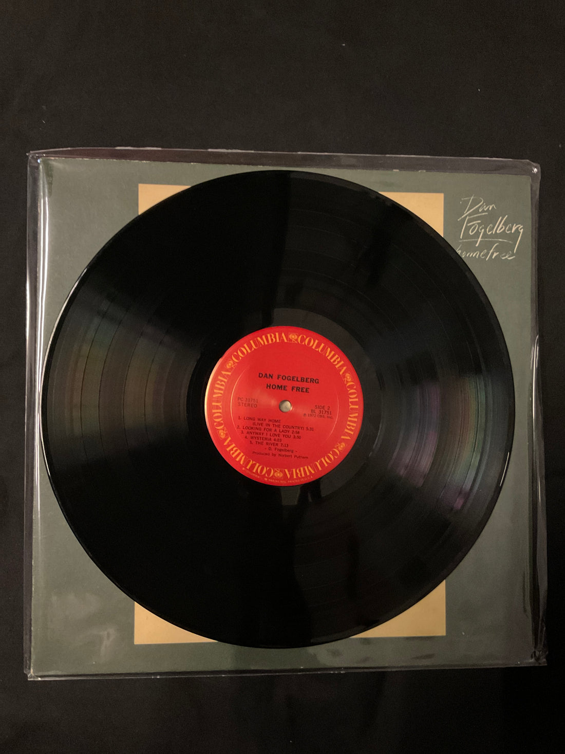 แผ่นเสียง Dan Fogelberg - Home Free Vinyl VG+