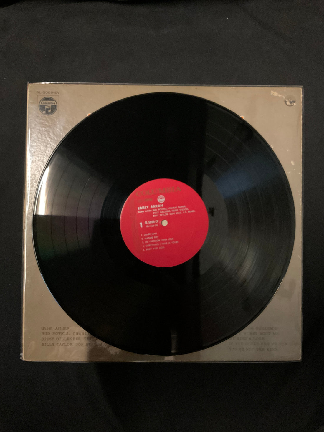 แผ่นเสียง Sarah Vaughan - Early Sarah Vinyl VG+