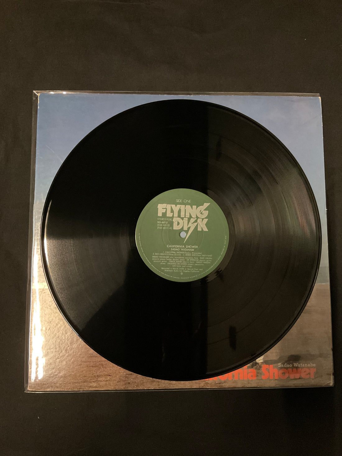 แผ่นเสียง Sadao Watanabe - California Shower Vinyl VG+