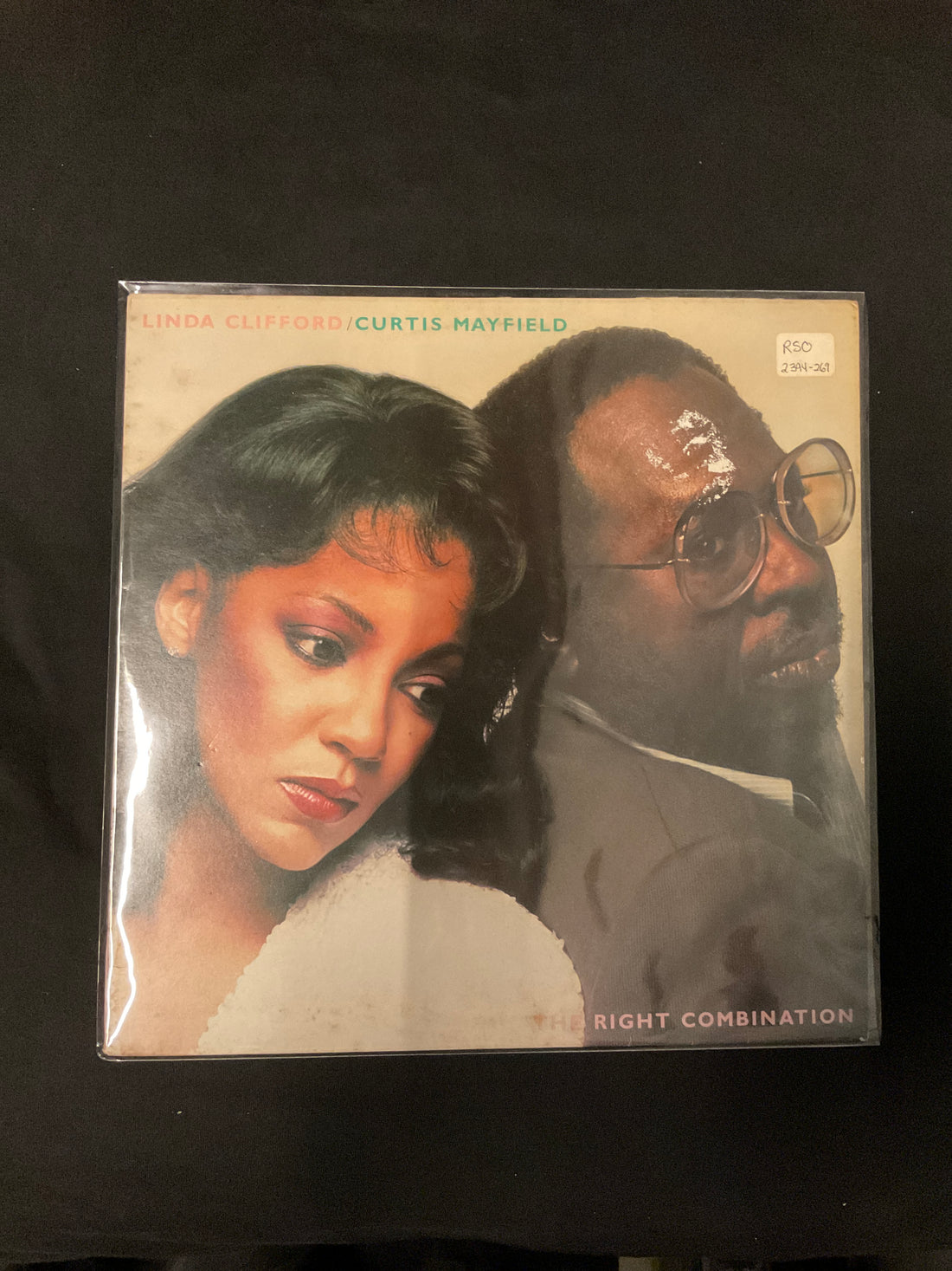 แผ่นเสียง Curtis Mayfield, Linda Clifford - The Right Combination Vinyl VG+