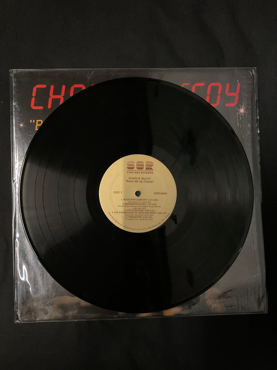 แผ่นเสียง Charlie McCoy - Beam Me Up Charlie Vinyl VG+