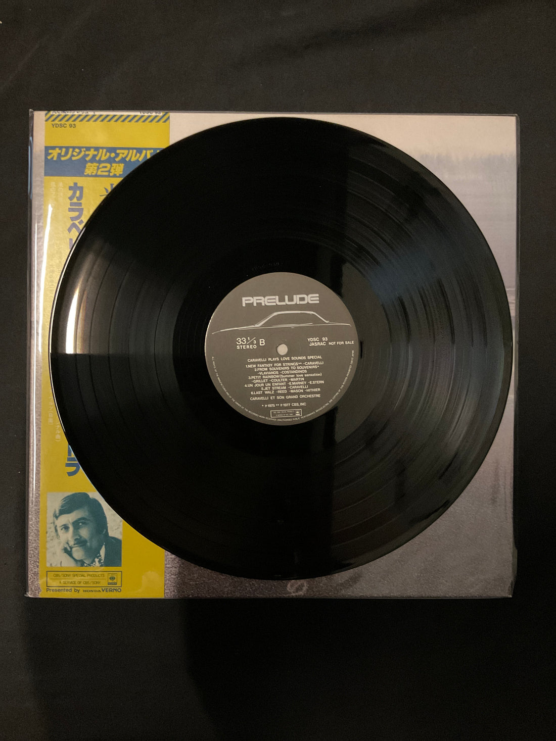 แผ่นเสียง Caravelli - Et Son Grand Orchestra Prelude 2 Vinyl VG+