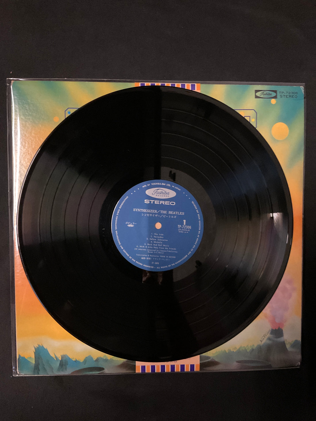แผ่นเสียง Frank W. Becker - Synthesizer / The Beatles Vinyl VG+