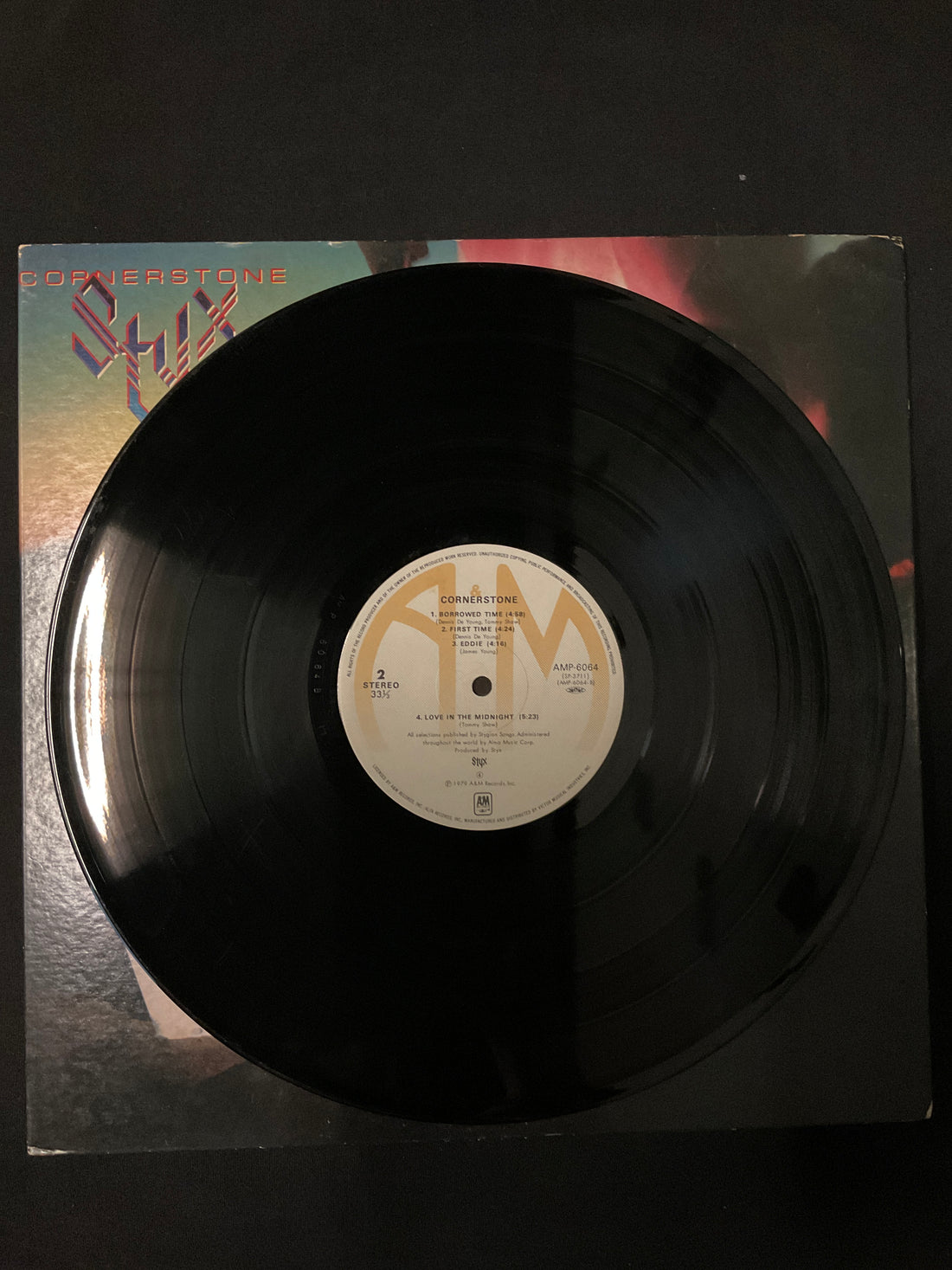Styx - Cornerstone Vinyl VG+