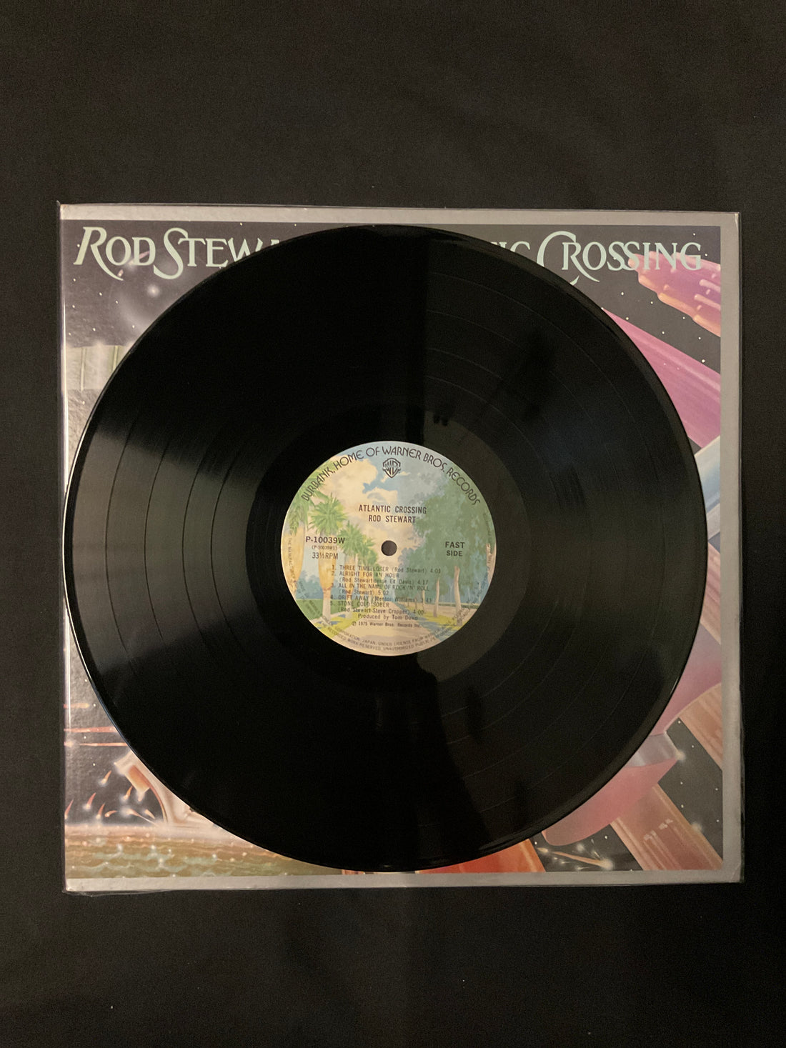 แผ่นเสียง Rod Stewart - Atlantic Crossing Vinyl VG+