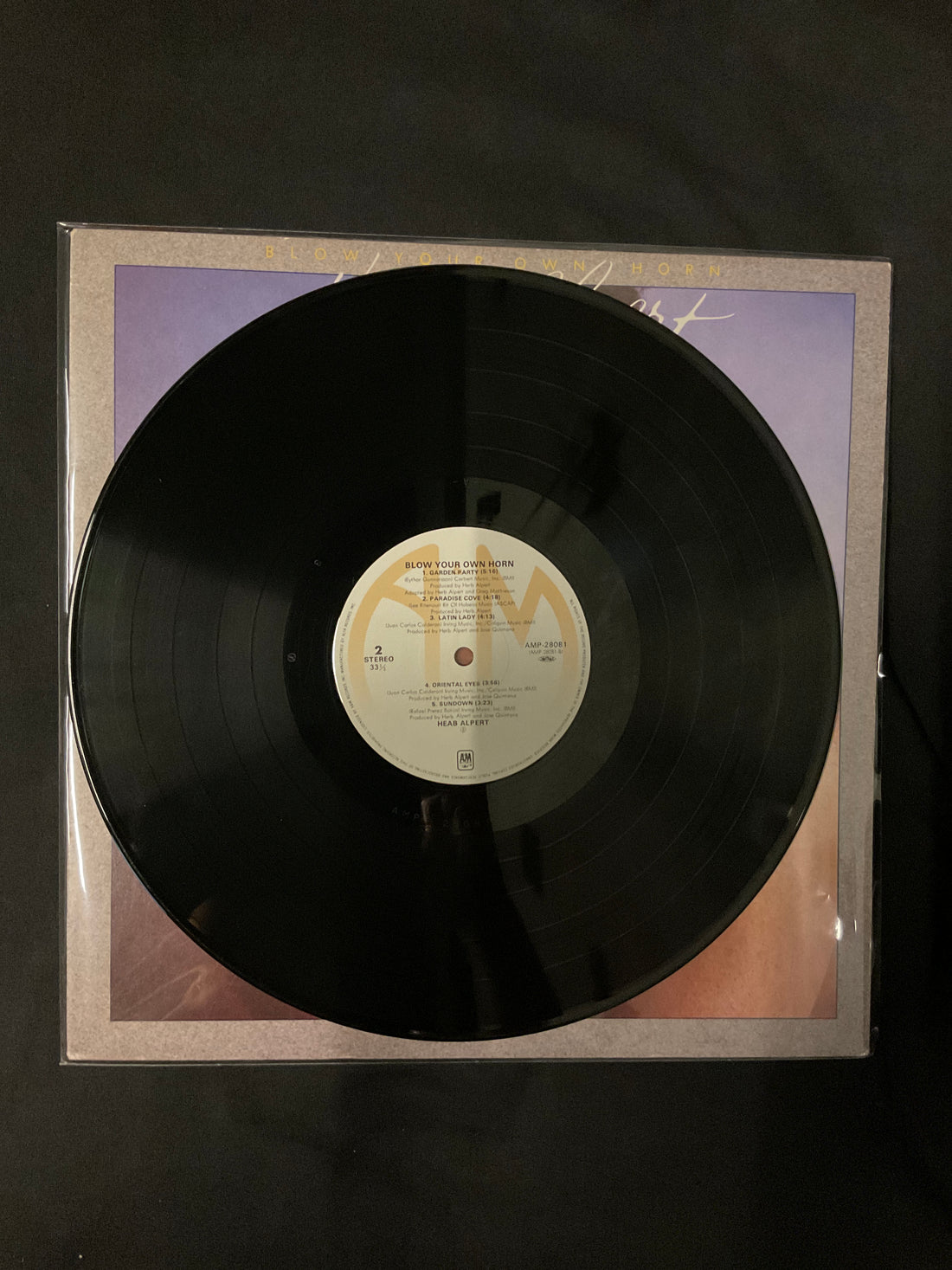 แผ่นเสียง Herb Alpert - Blow Your Own Horn Vinyl VG+