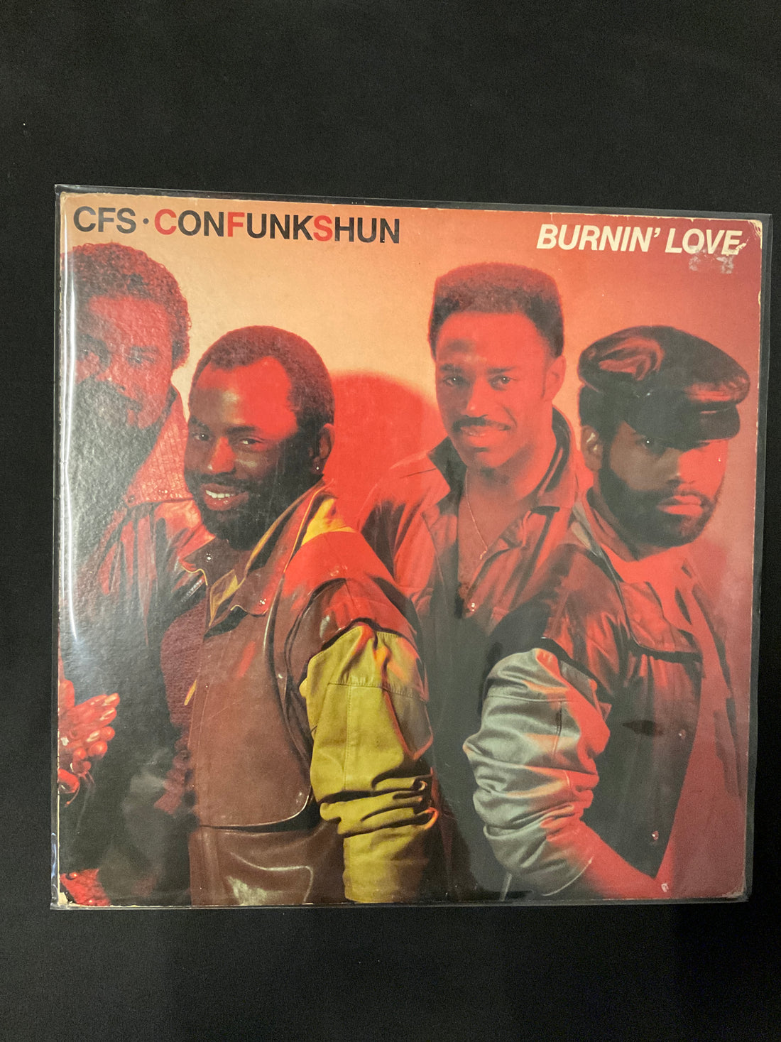 แผ่นเสียง Con Funk Shun - Burnin' Love Vinyl VG+