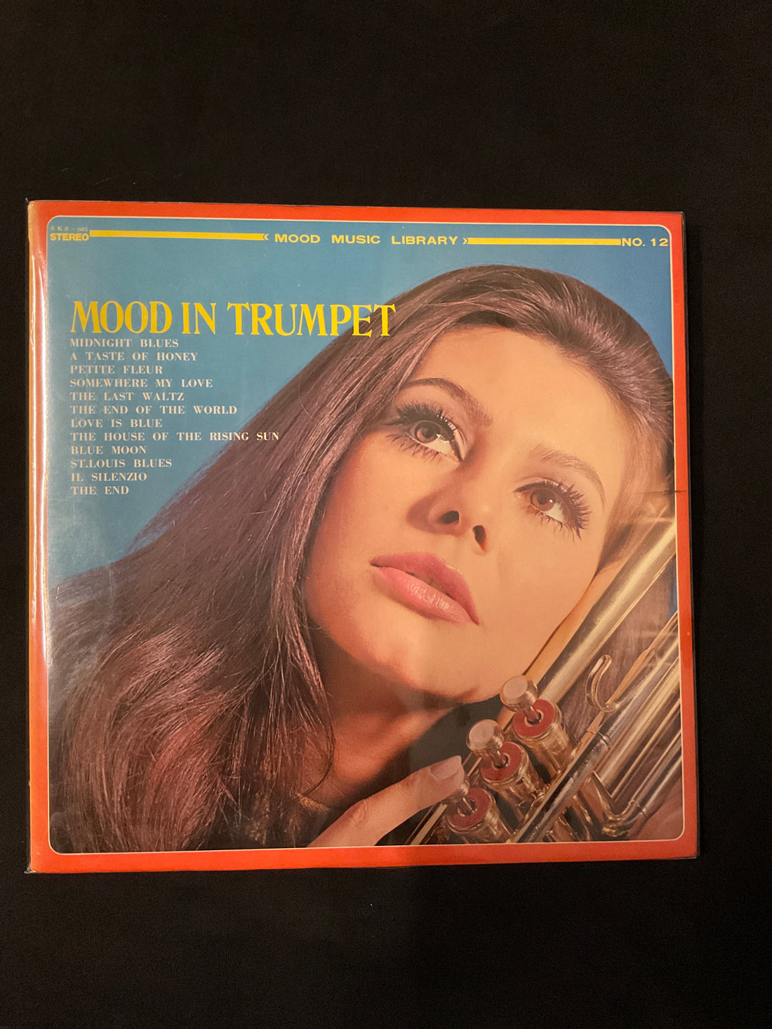แผ่นเสียง Midnight Sun Pops Orchestra & Sunny King - Mood In Trumpet Vinyl VG+ แผ่นสี