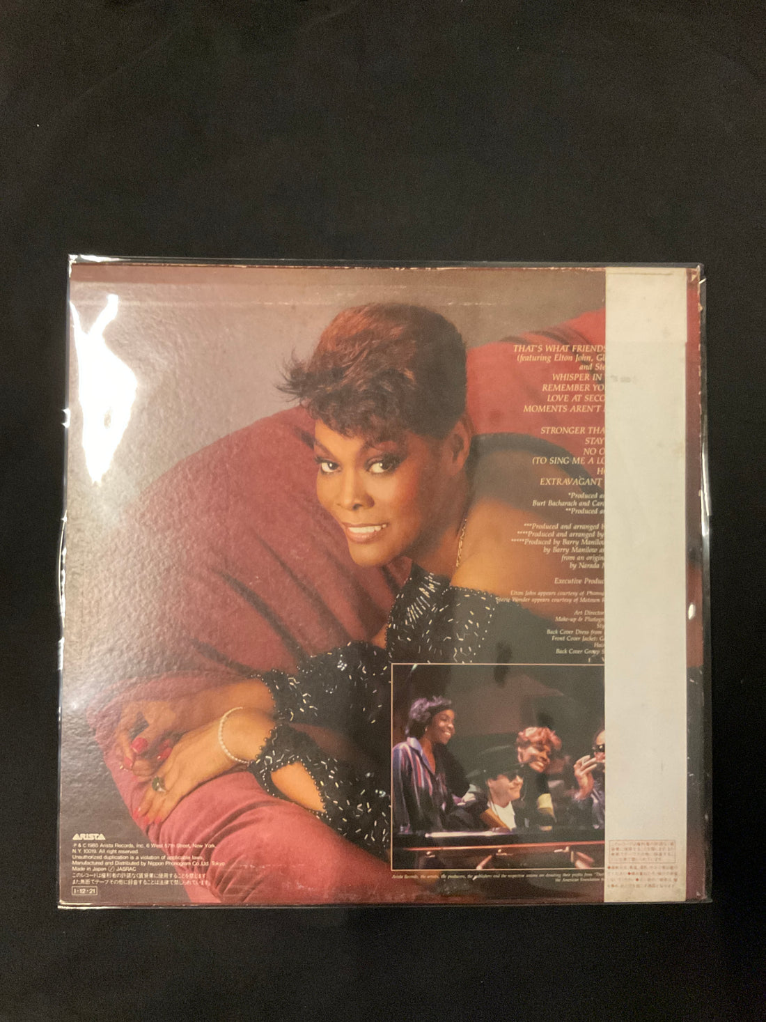 แผ่นเสียง Dionne Warwick - Friends Vinyl VG+