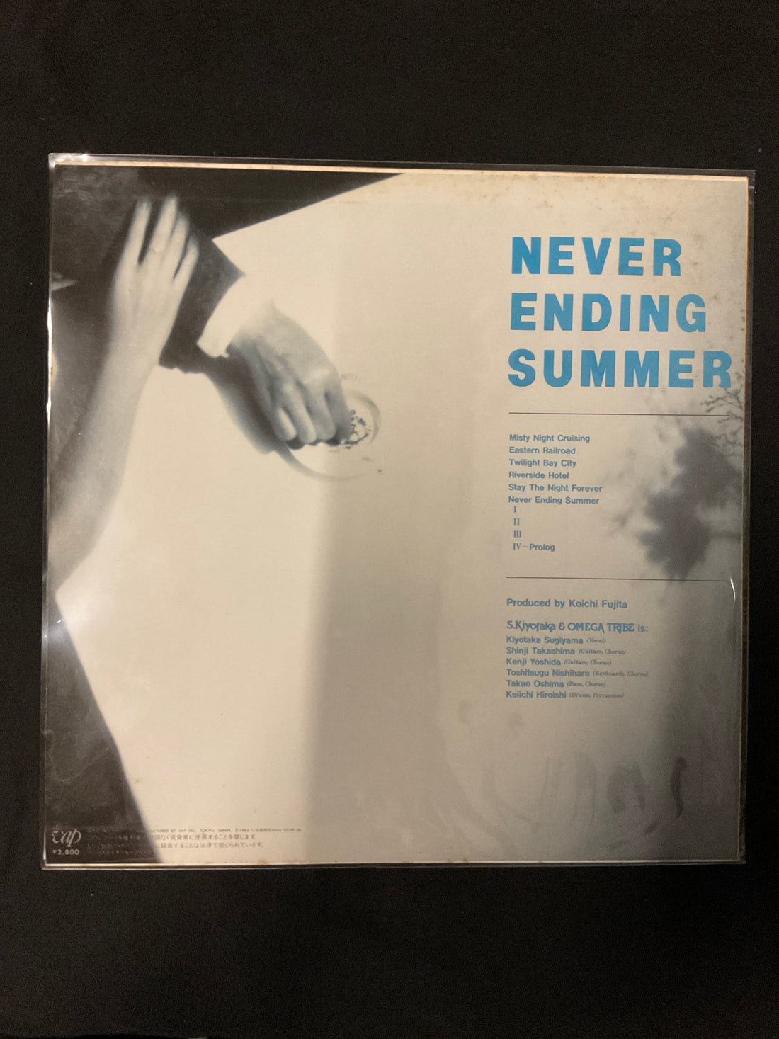 S. Kiyotaka & Omega Tribe - Never Ending Summer Vinyl VG+