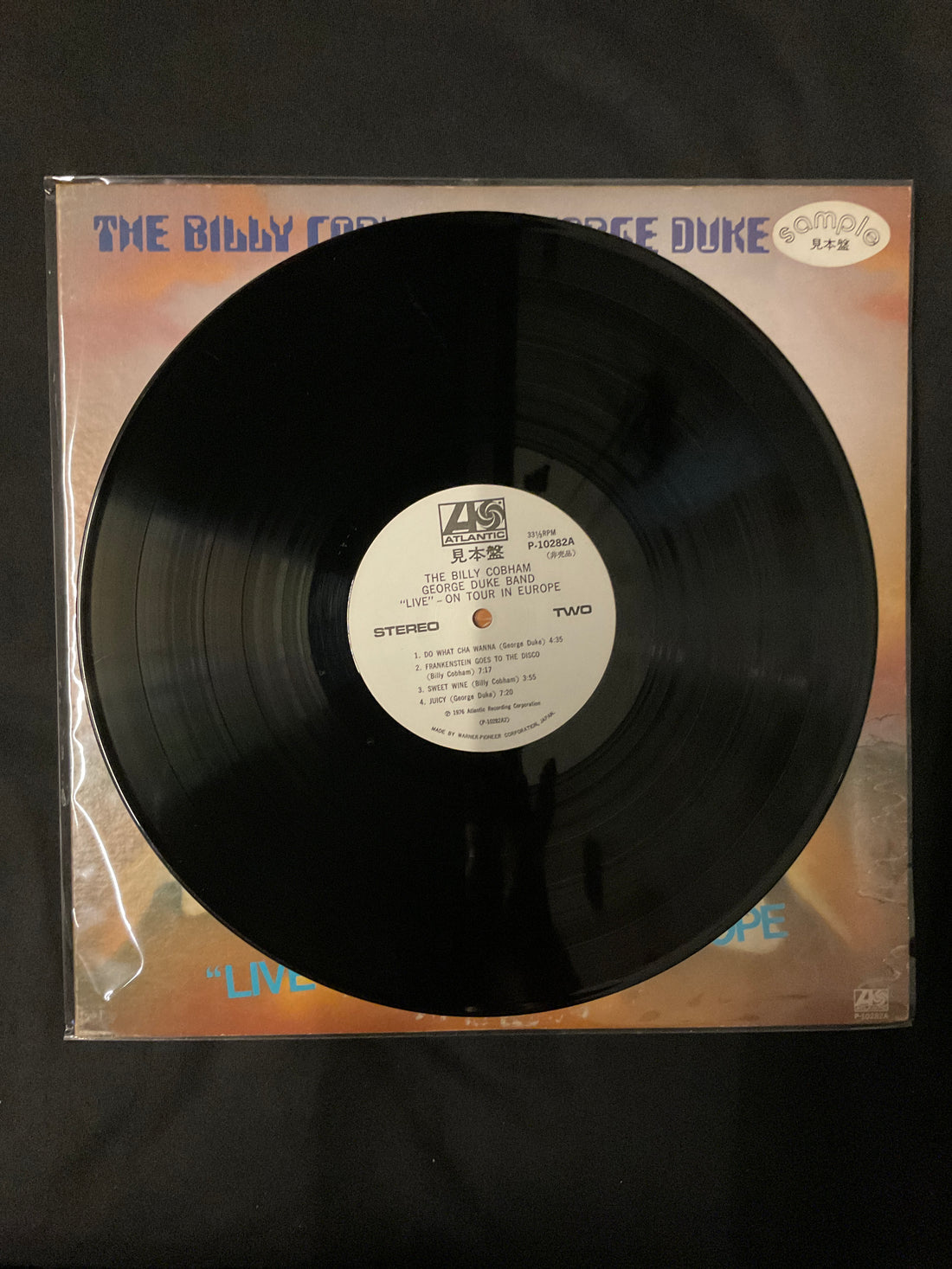 The Billy Cobham / George Duke Band - "Live" On Tour In Europe Vinyl VG+