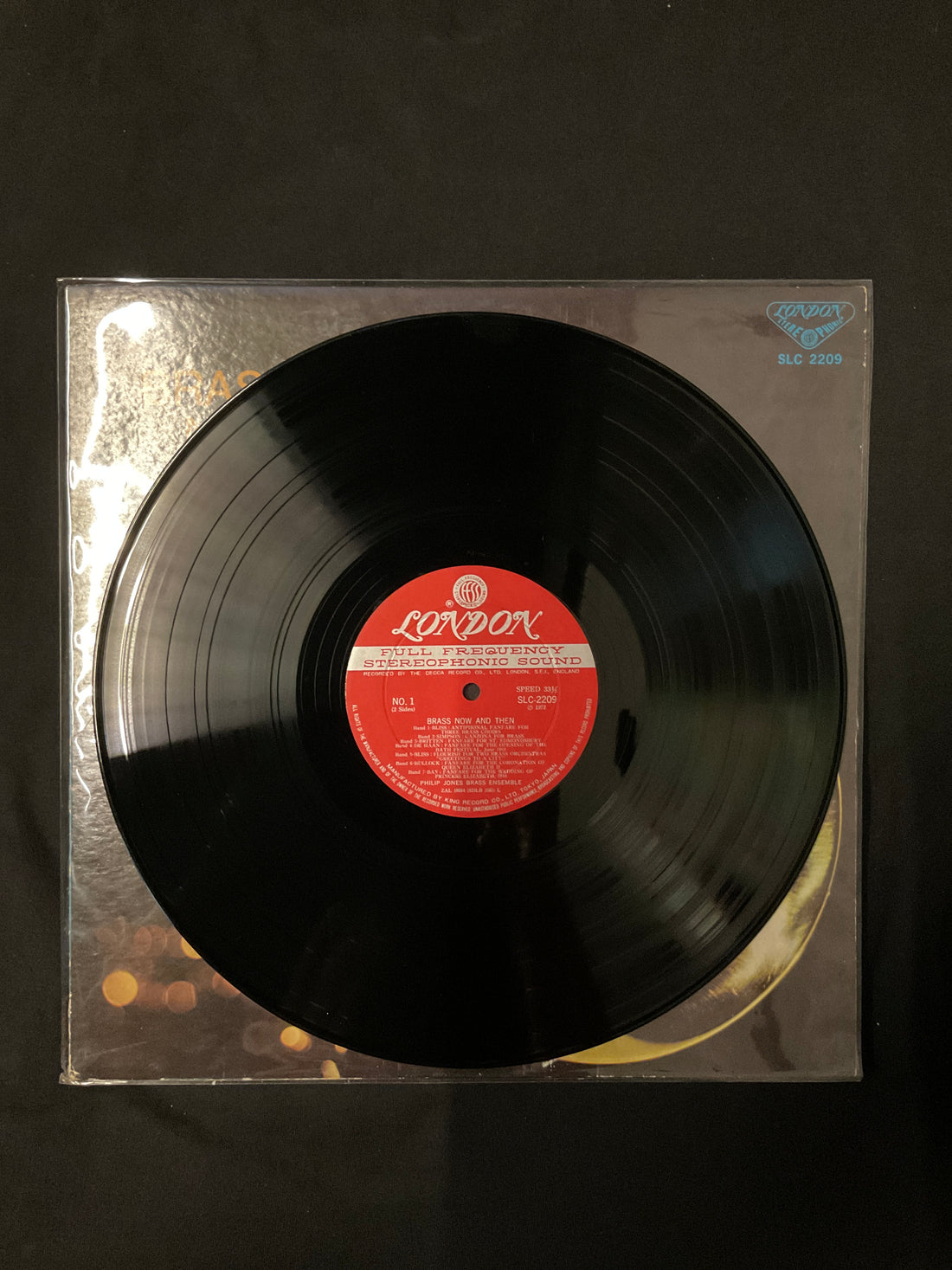 แผ่นเสียง Philip Jones Brass Ensemble - Brass Now And Then Vinyl VG+