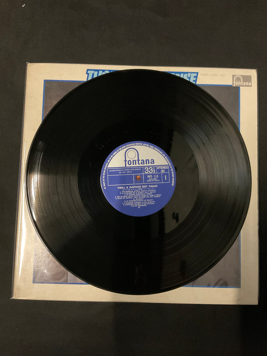 แผ่นเสียง Michel Clement And His Orchestra - Thriller & Suspense Best Themes Vinyl VG+