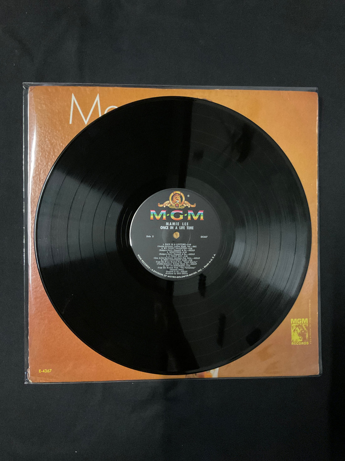 แผ่นเสียง Mamie Lee - Once In A Lifetime Vinyl VG+