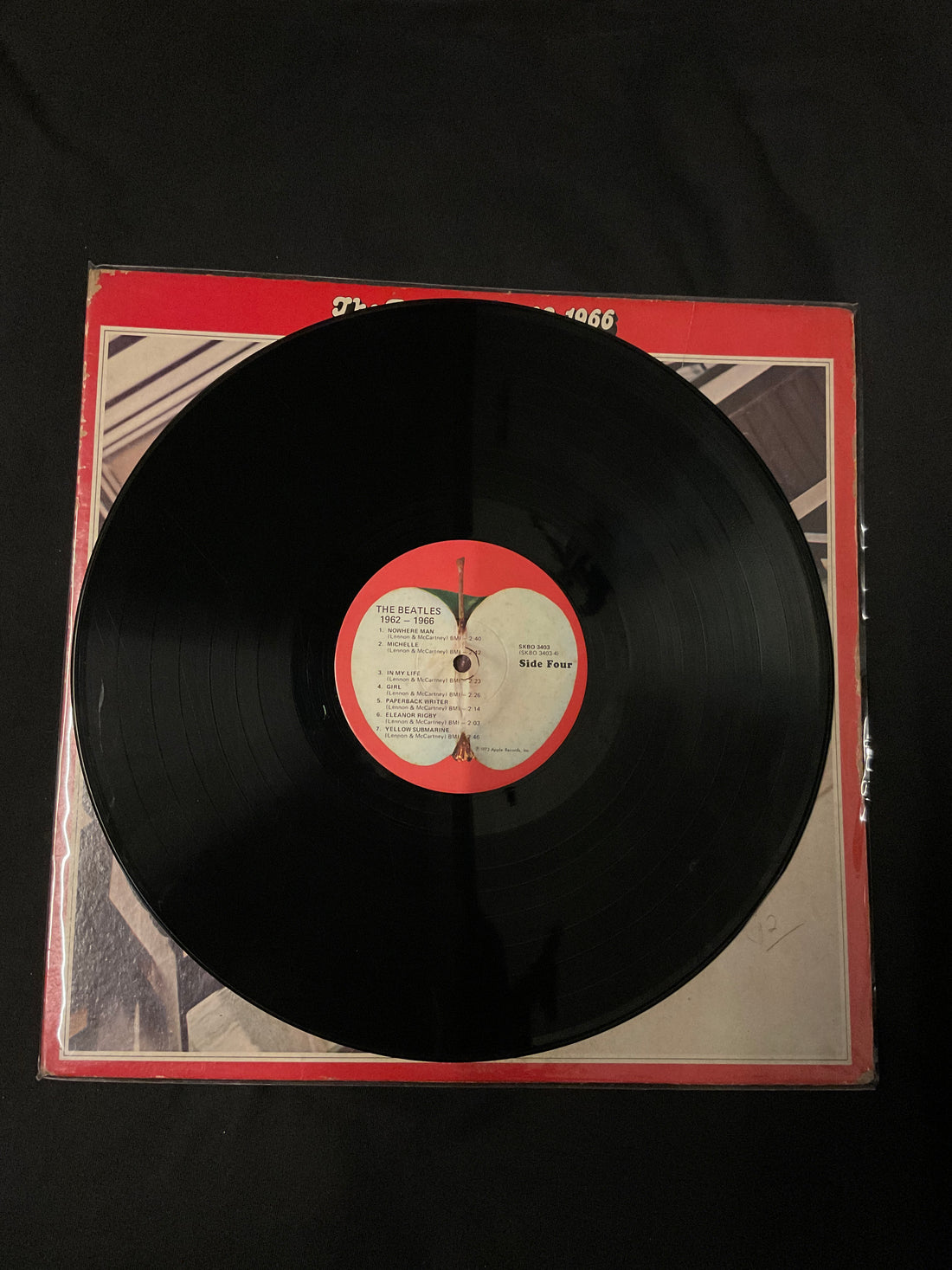 แผ่นเสียง The Beatles - 1962-1966 Vinyl VG+ 2LPs
