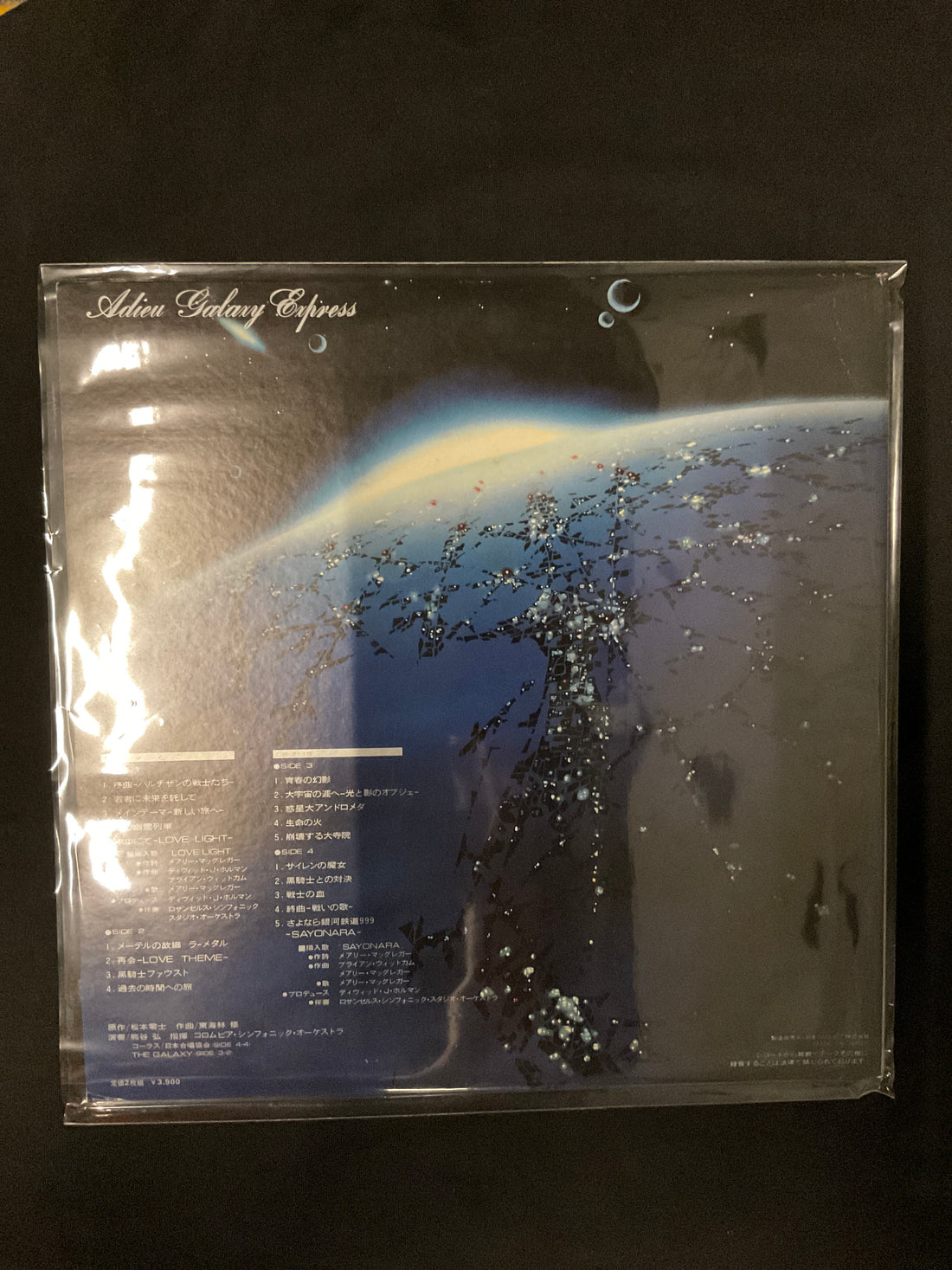 Osamu Shoji - 交響詩 さよなら銀河鉄道999 - アンドロメダ終着駅 - = Adieu Galaxy Express Vinyl VG+