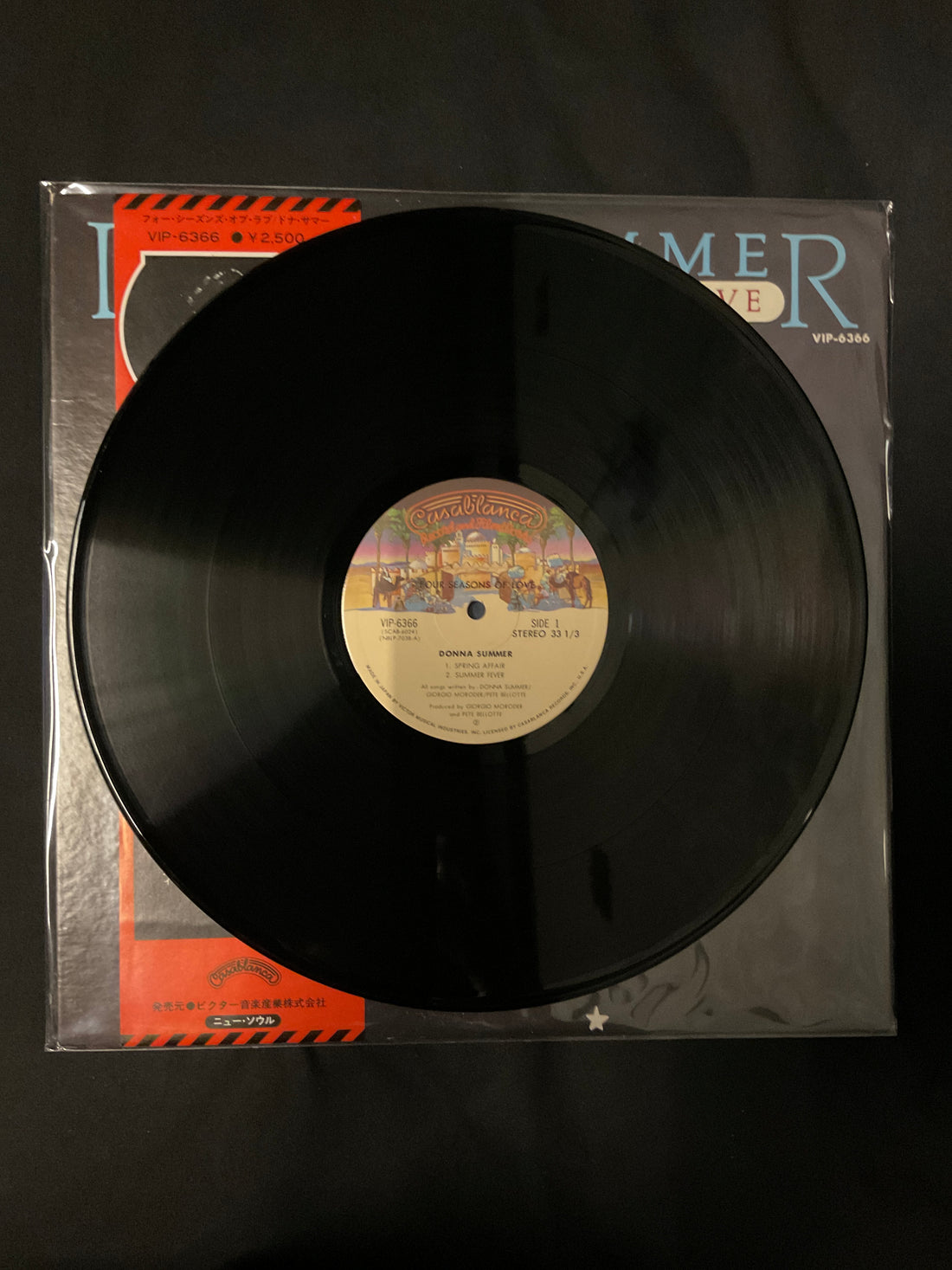 แผ่นเสียง Donna Summer - Four Seasons Of Love Vinyl VG+