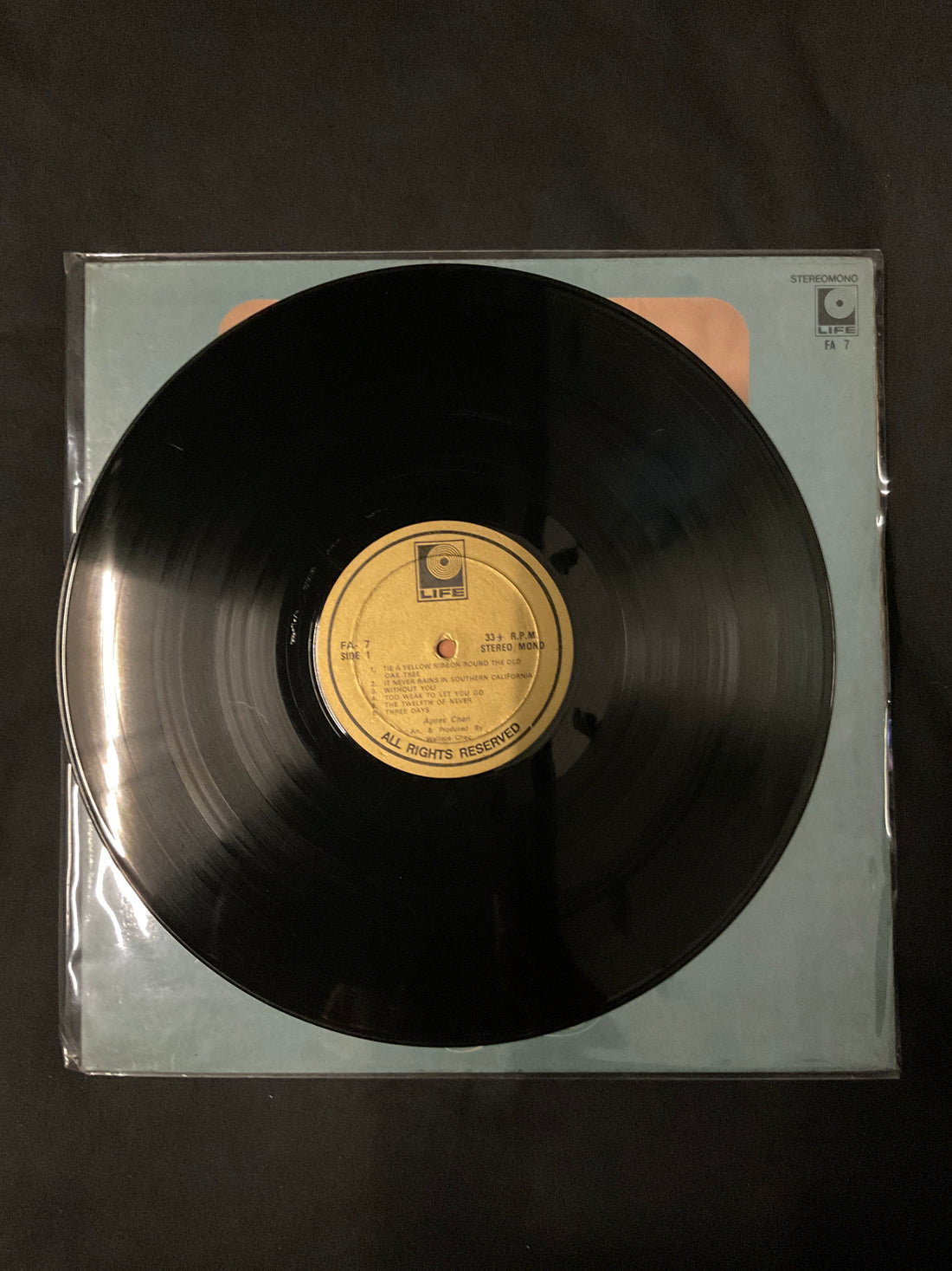 แผ่นเสียง Agnes Chan - With Love From Agnes Vinyl VG+
