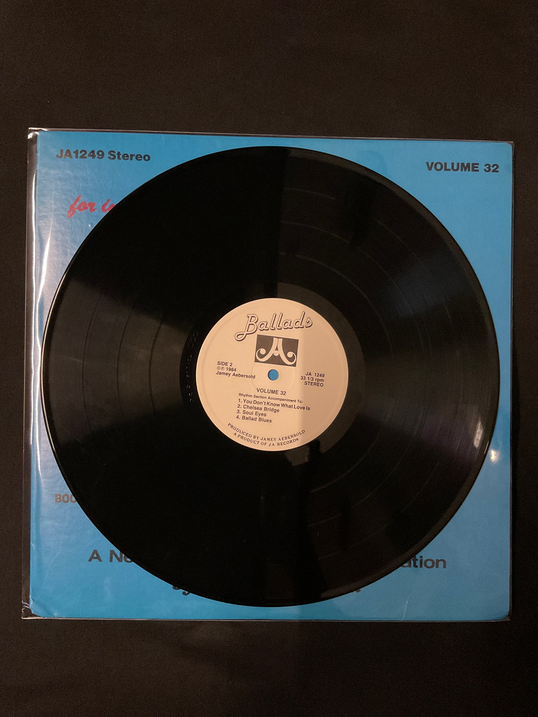 แผ่นเสียง Jamey Aebersold - Ballads Vinyl VG+