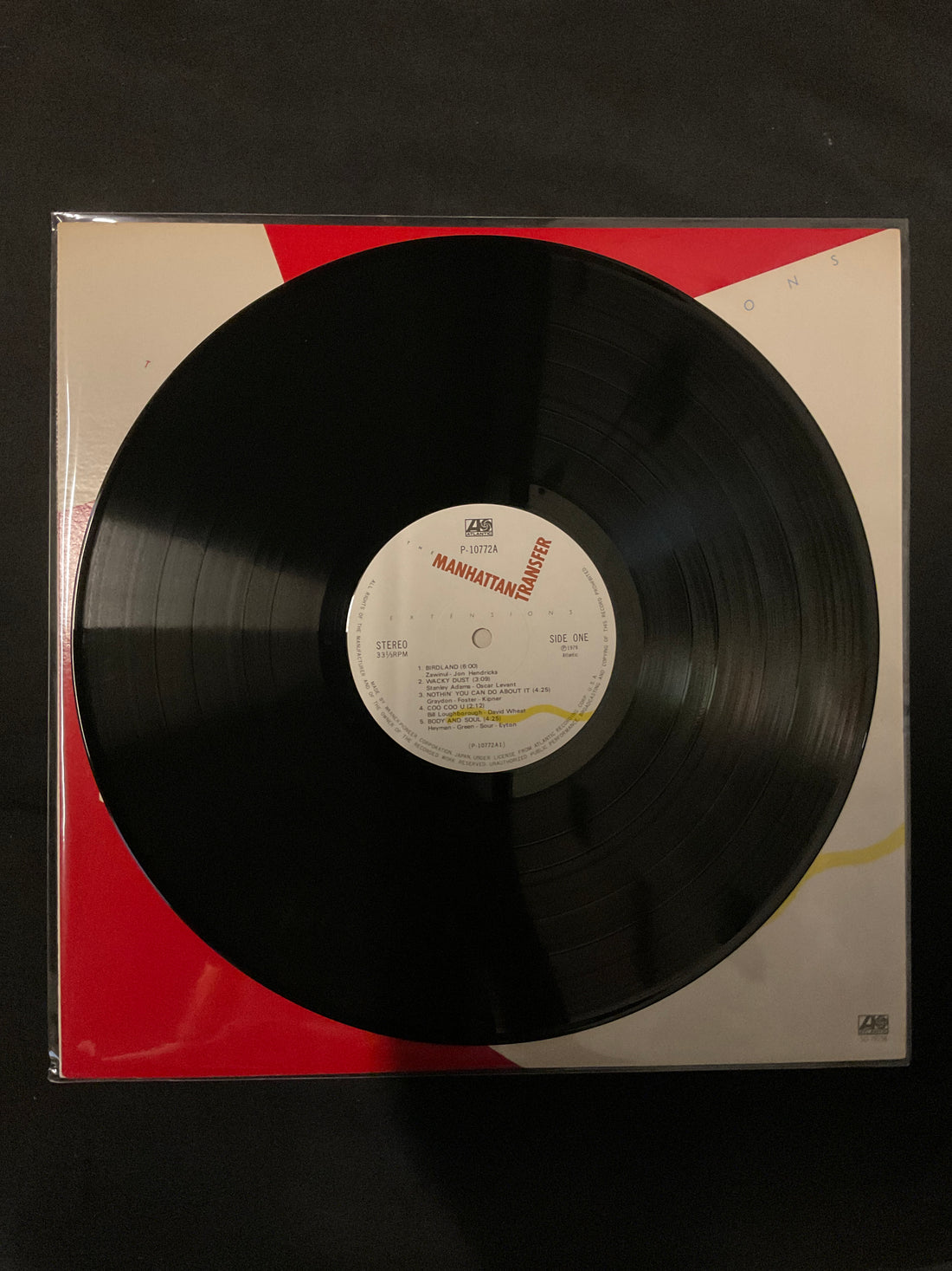 The Manhattan Transfer - Extensions Vinyl VG+