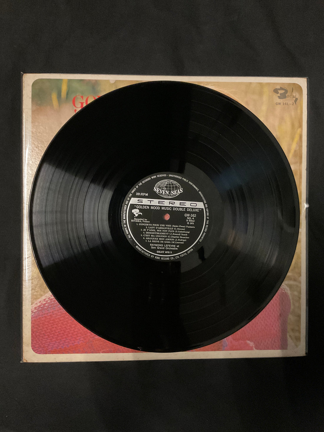 แผ่นเสียง Raymond Lefèvre Et Son Grand Orchestre And Various - Golden Mood Music Double Deluxe Vinyl VG+ 2LPs